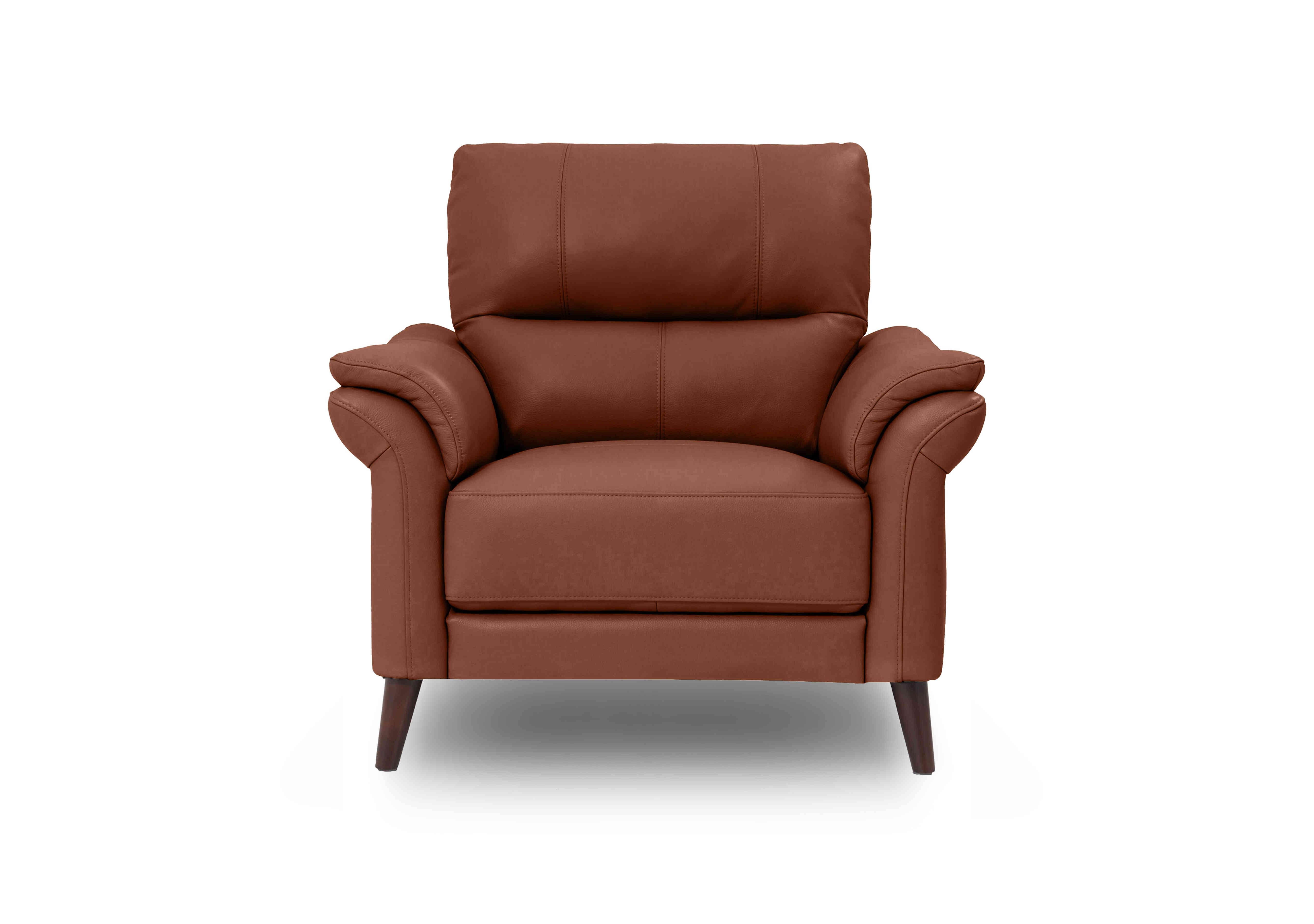 Winner Leather Armchair in Montana Cat-60/07 Butterscotch on Furniture Village