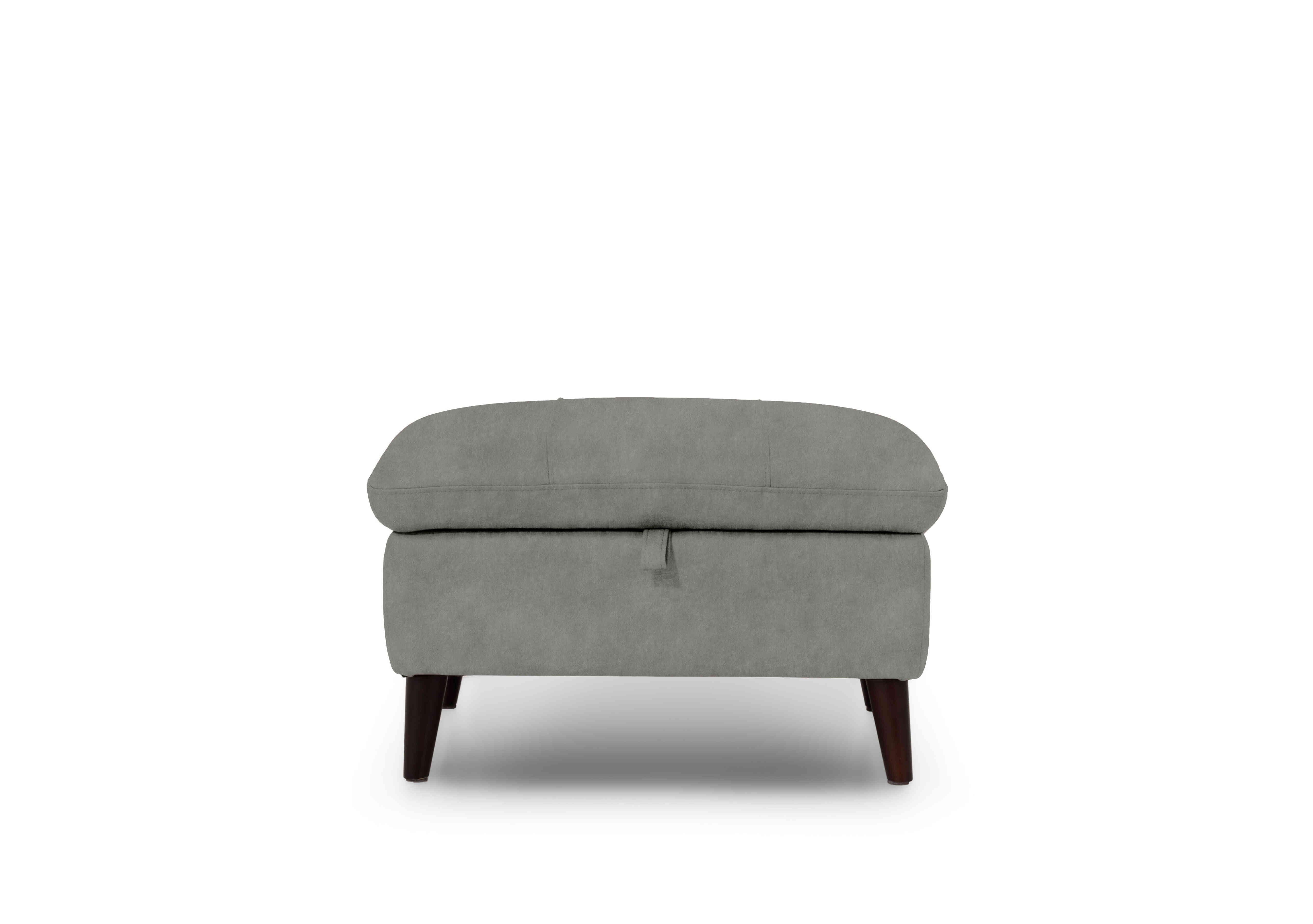 Winner Fabric Storage Footstool in Marble 18176 Stone on Furniture Village