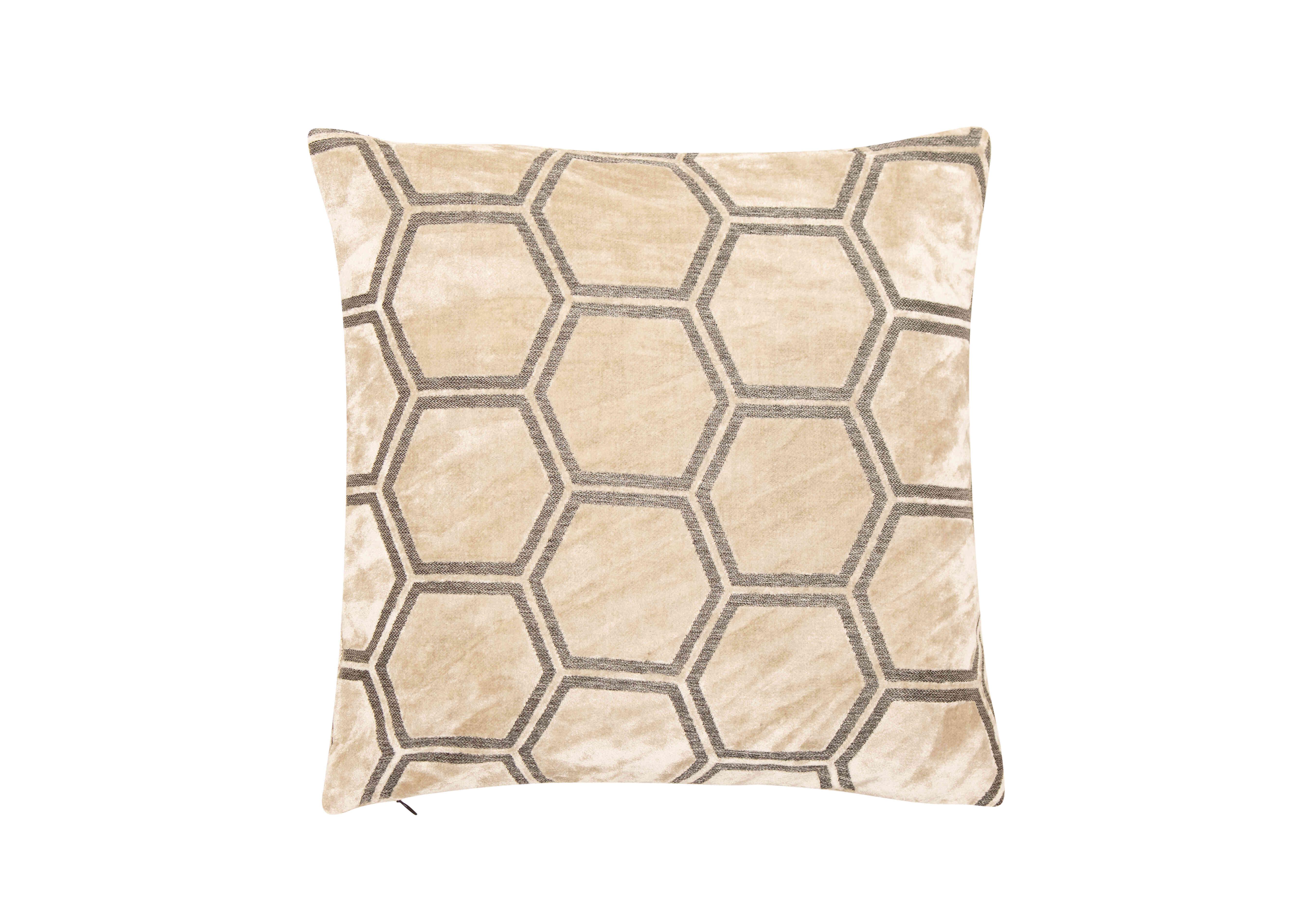 Ivor Cushion in Cream on Furniture Village