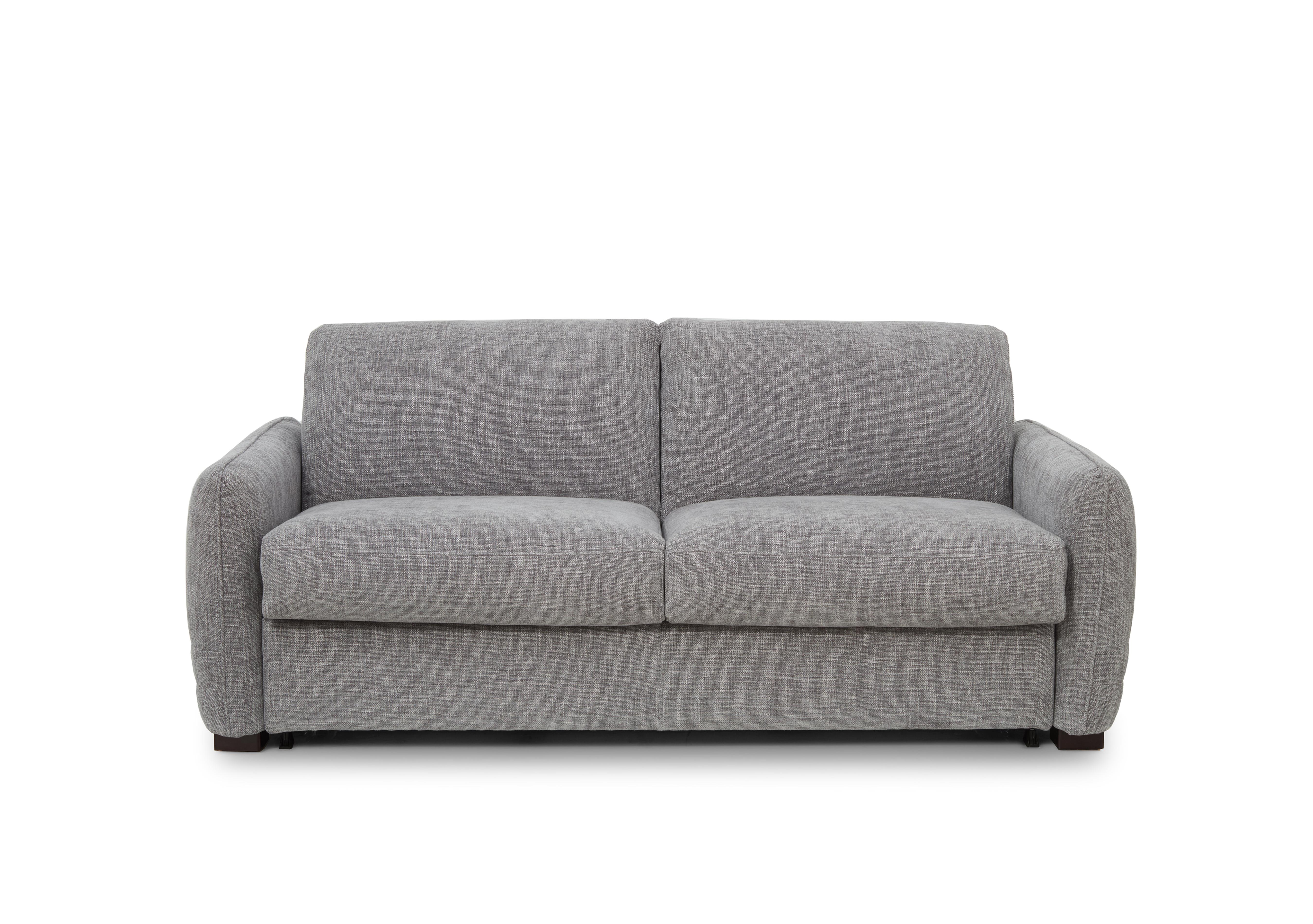 Jaxx Fabric Sofa Bed with Slim Arms in Anivia 12445 Grey on Furniture Village