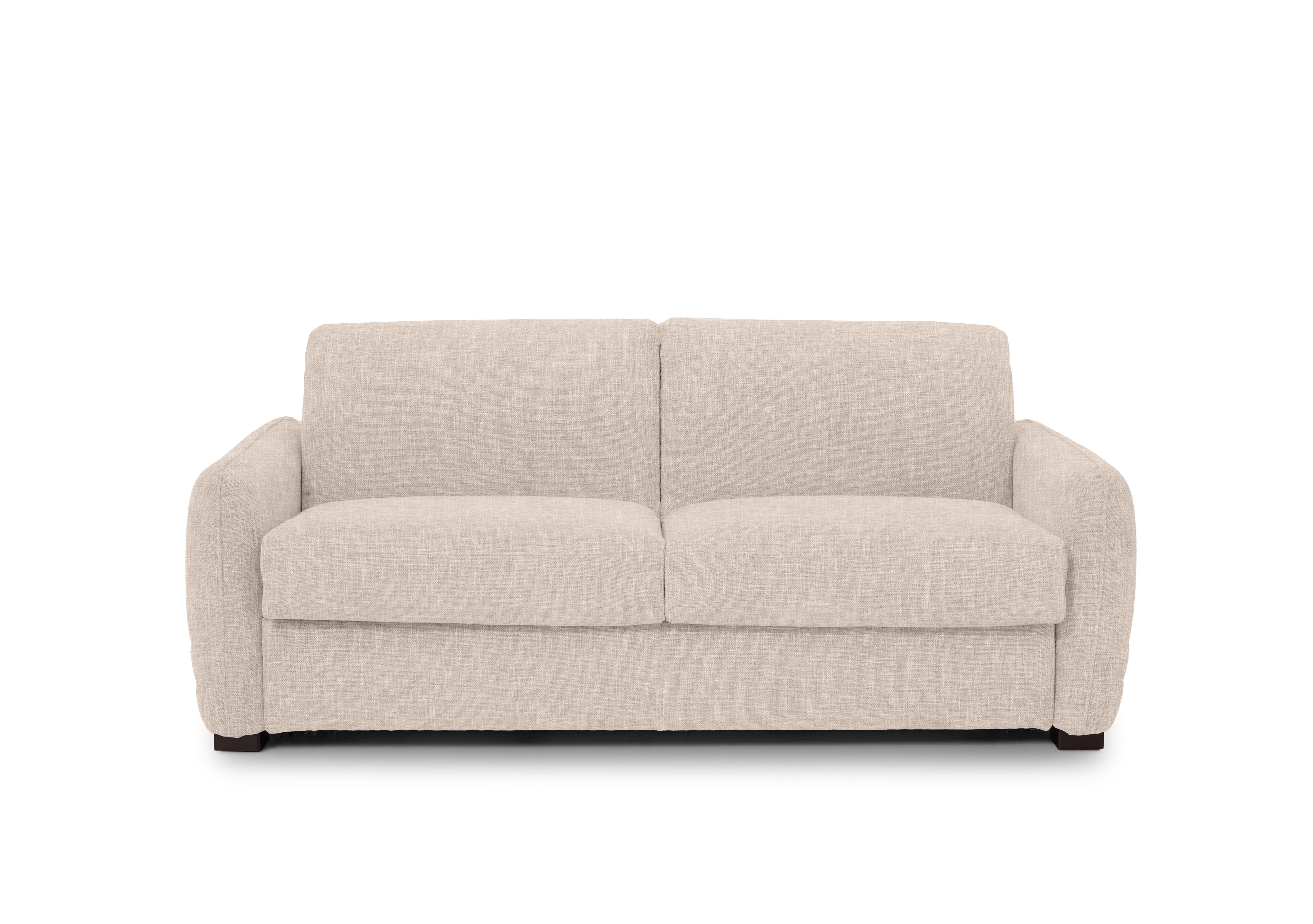 Jaxx Fabric Sofa Bed with Slim Arms in Anivia 13445 Nature on Furniture Village