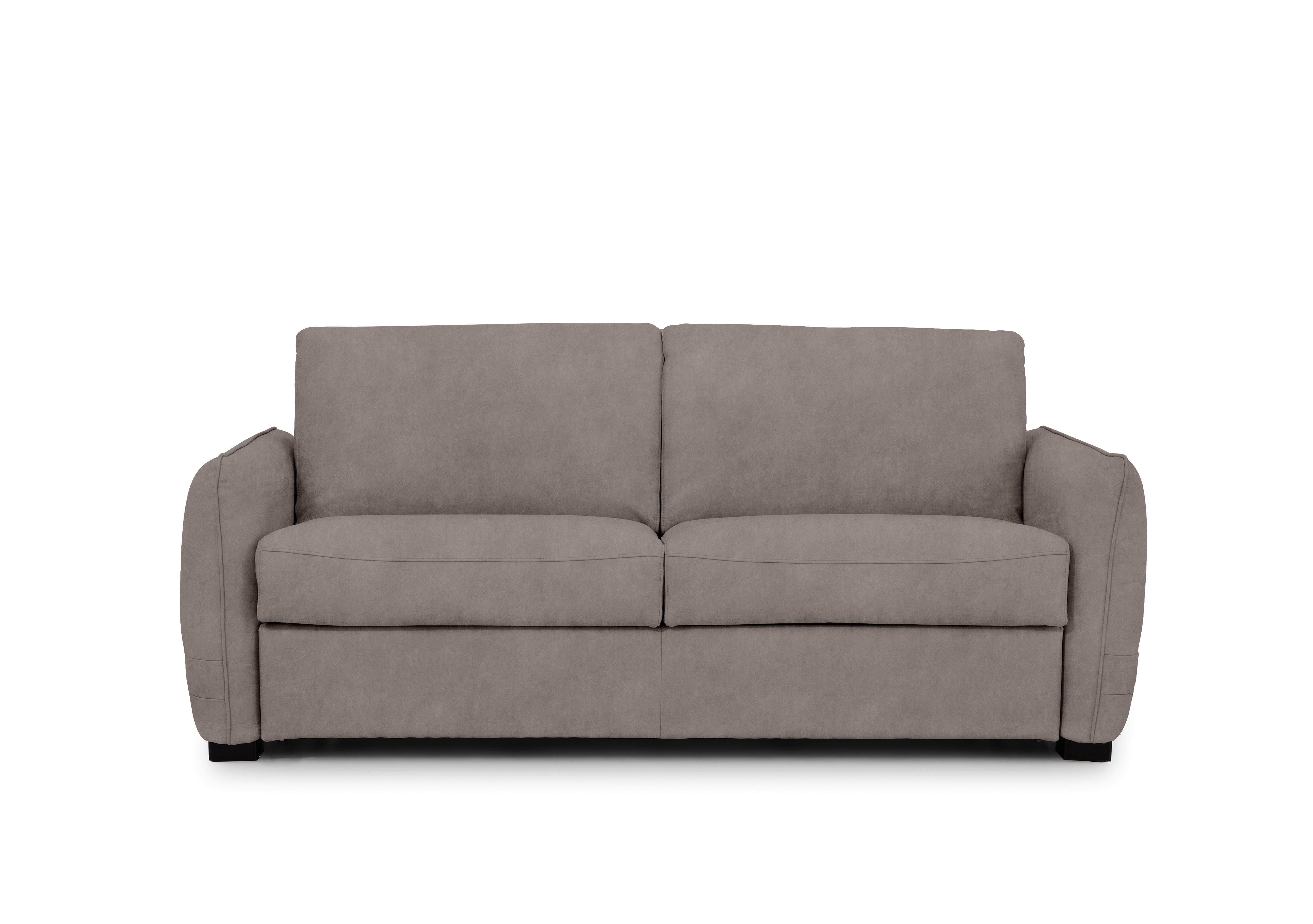 Jaxx Fabric Sofa Bed with Slim Arms in Dexter 43504 Mocha on Furniture Village