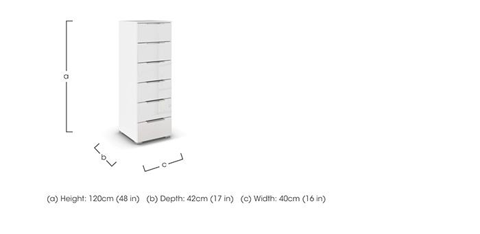 Cairns 6 Drawer Chest in  on Furniture Village