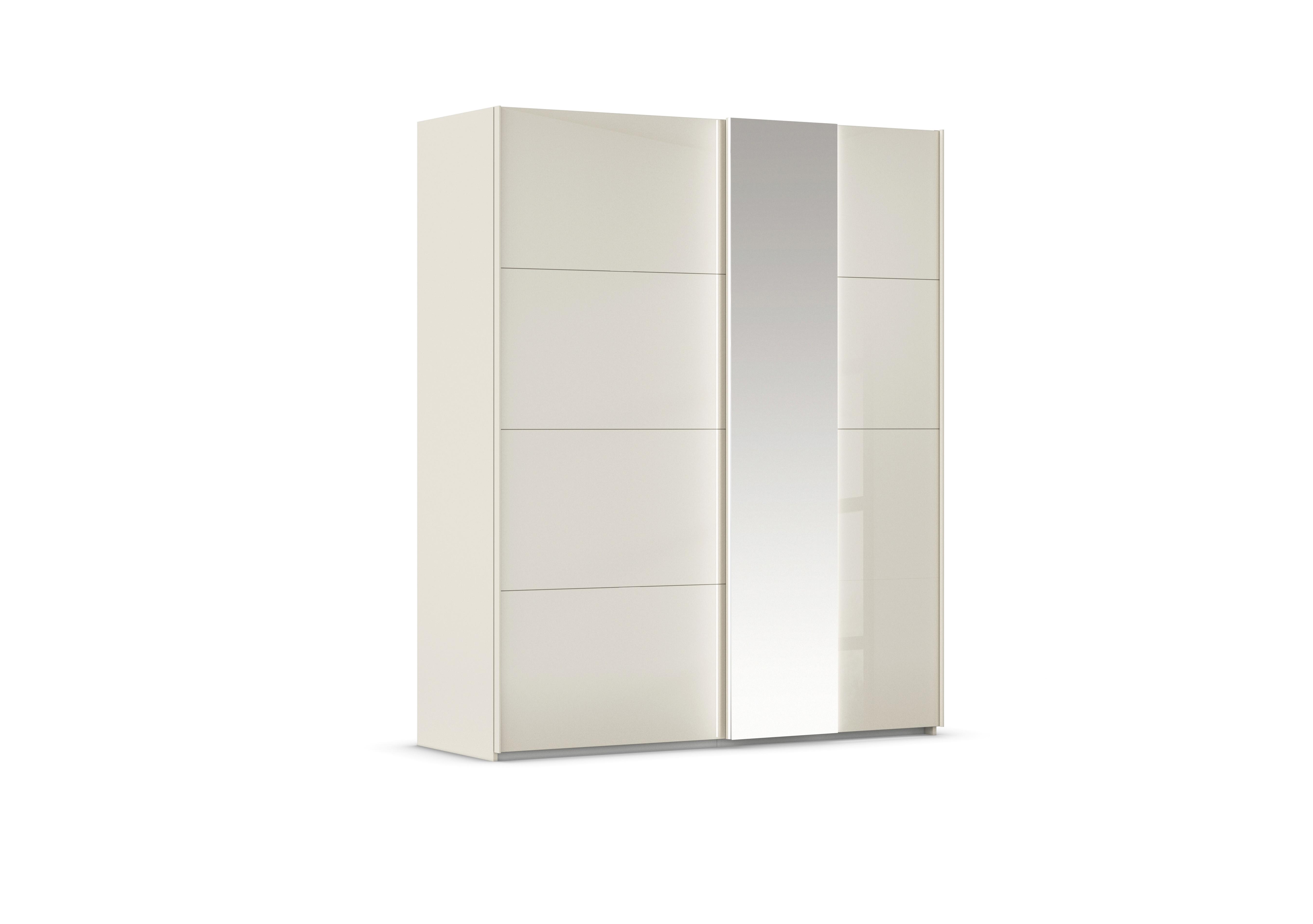 Cairns 181cm 2 Door Sliding Wardrobe with External Lights in Champagne Ag989champagne Glass on Furniture Village