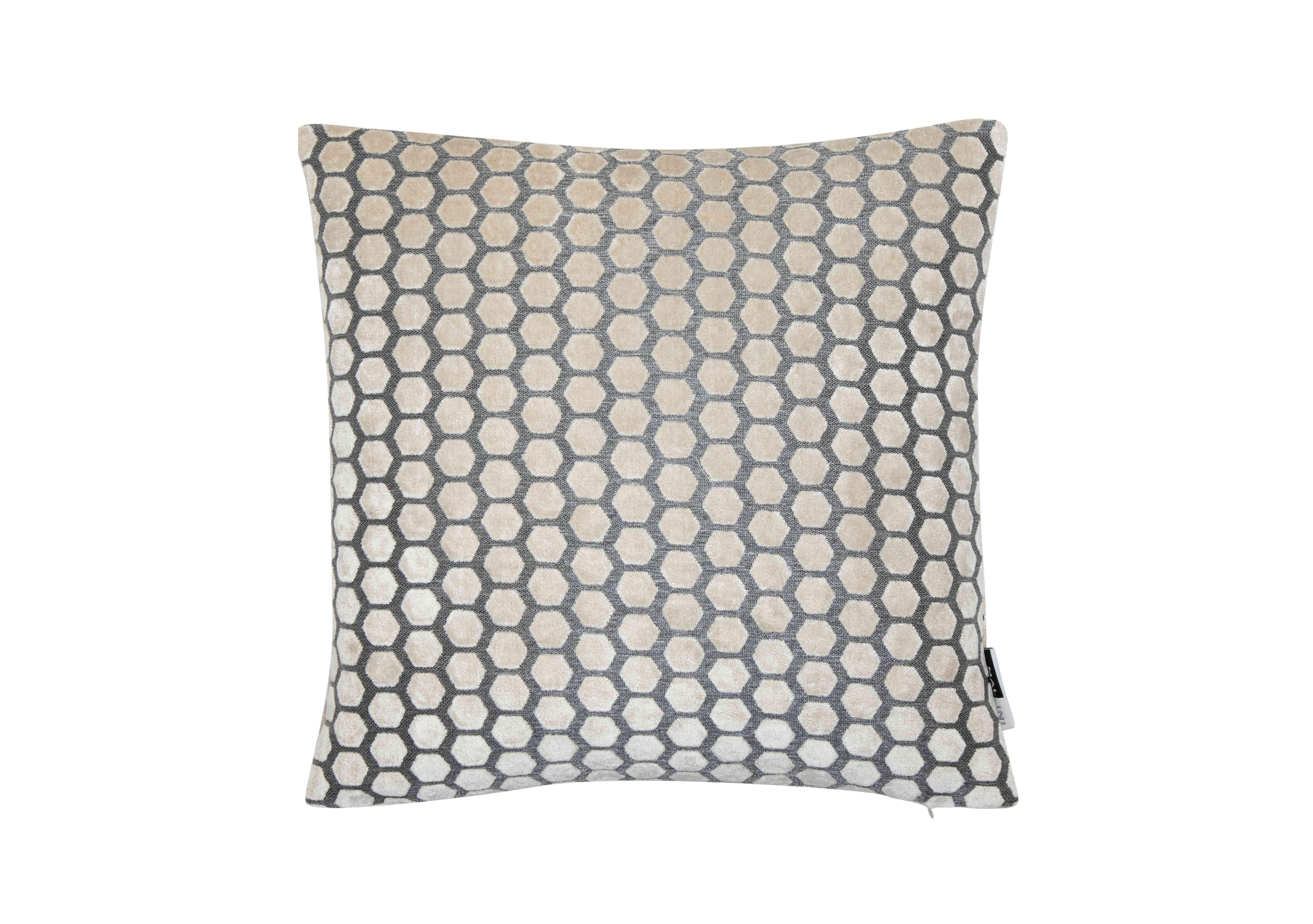 Jorvik Large Cushion in Cream on Furniture Village