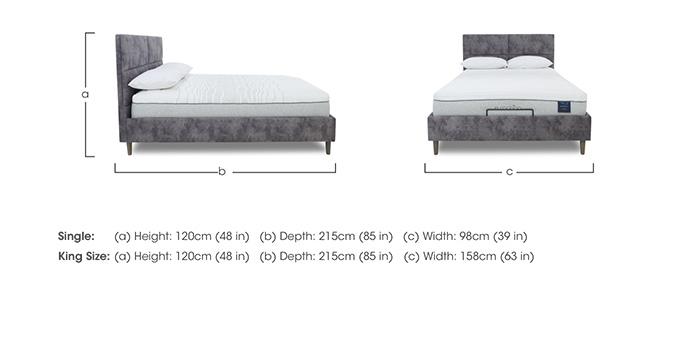 E-Motion Sakura Adjustable Bed Frame in  on Furniture Village