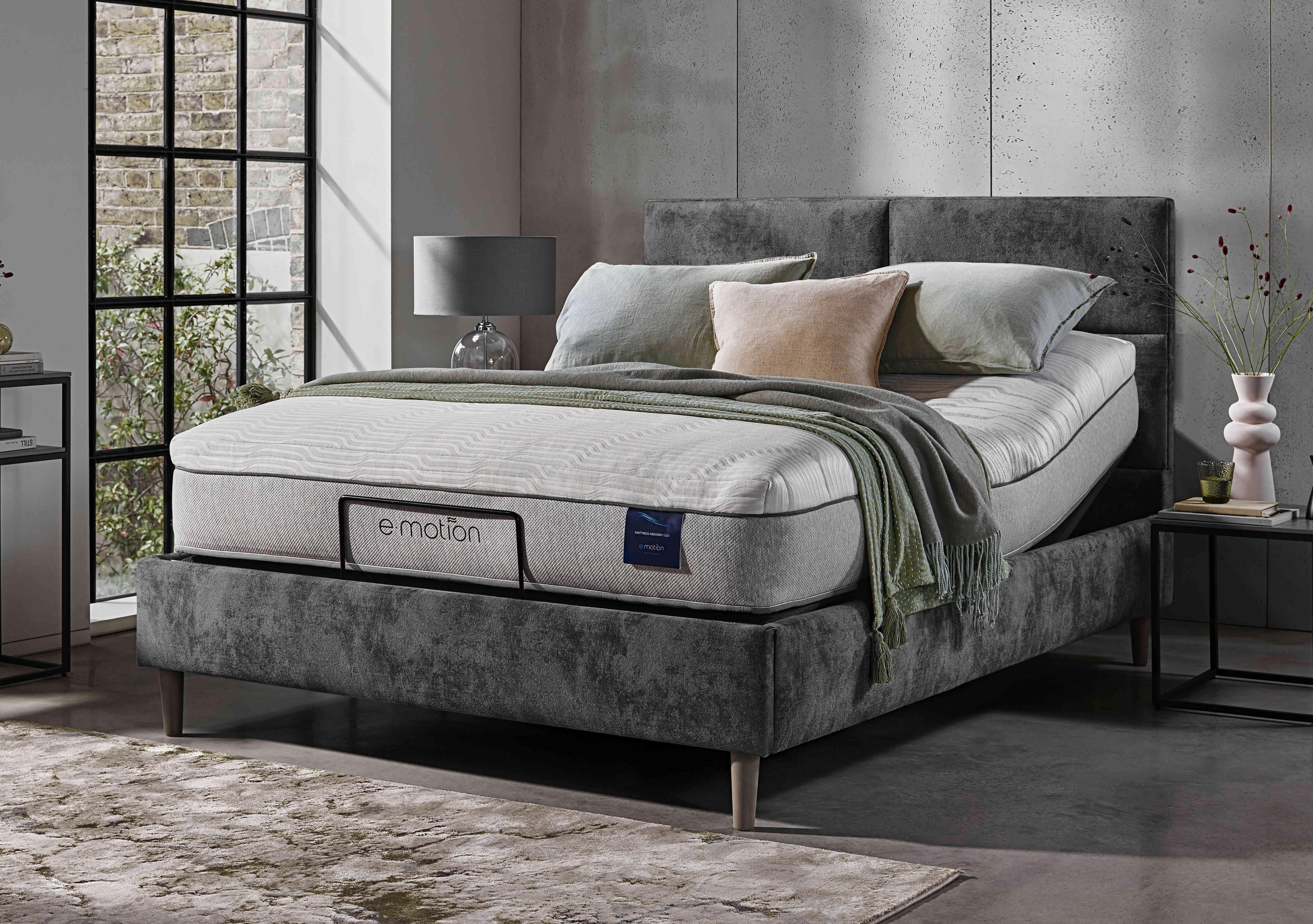 E-Motion Sakura Adjustable Bed Frame in  on Furniture Village