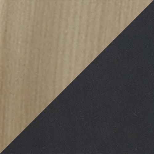Lindley Cog Wall Clock in Black on Furniture Village