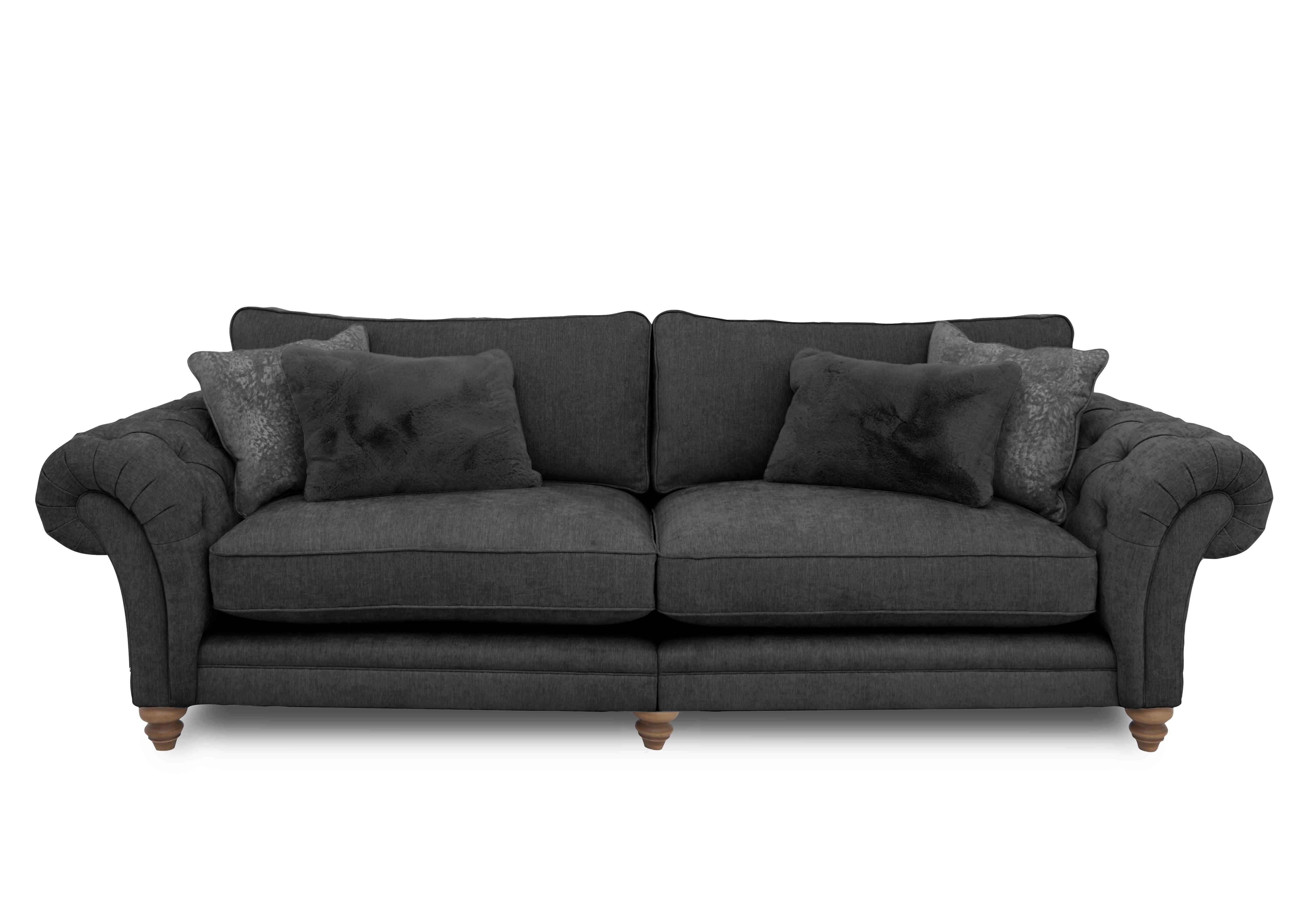 Blenheim Grand Split Frame Classic Back Sofa in Darwin Raven Of on Furniture Village