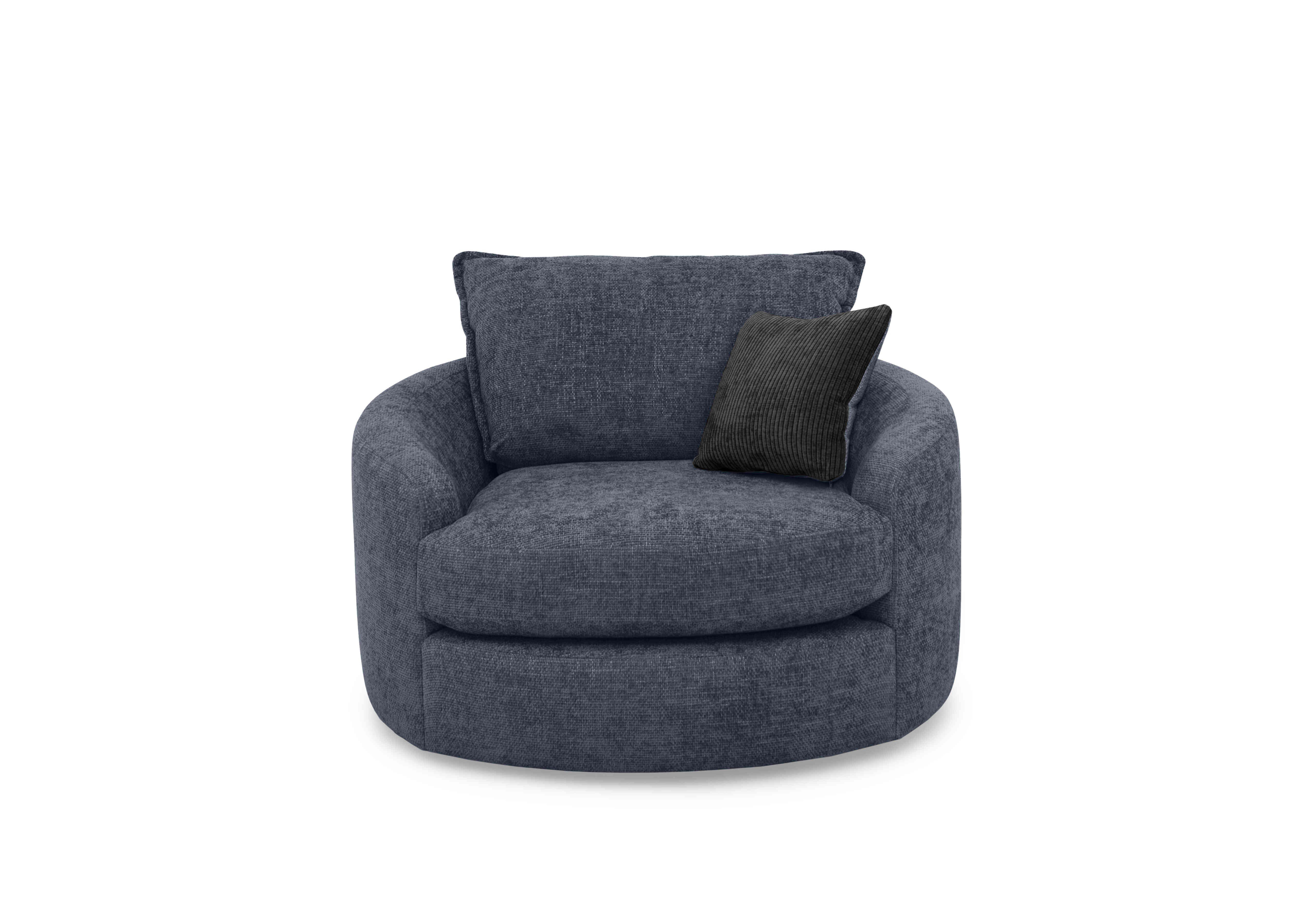 Boutique Darling Armchair in Milo Navy on Furniture Village