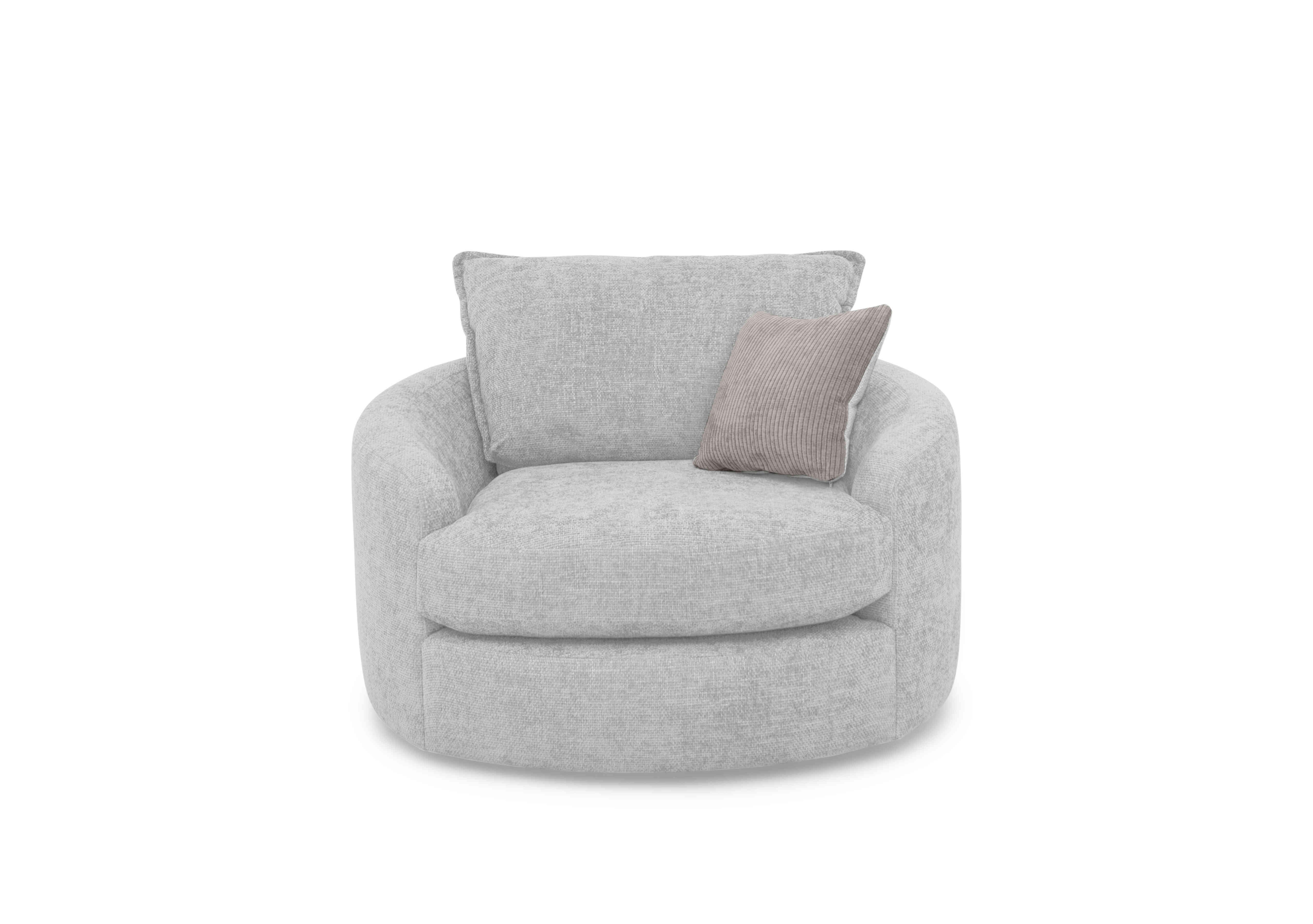 Boutique Darling Armchair in Milo Silver on Furniture Village