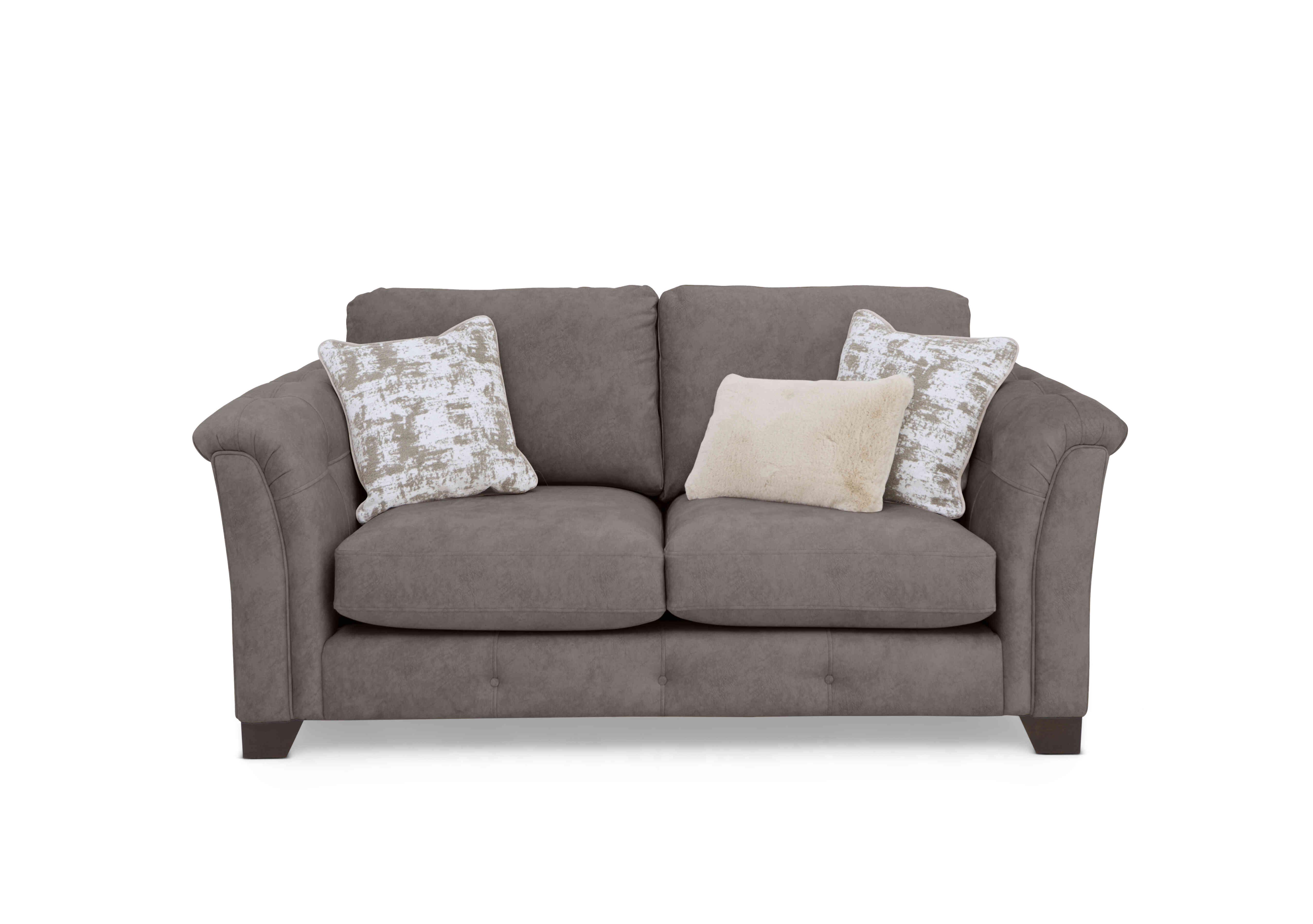 Boutique Aura 2 Seater Classic Back Sofa in Kenzo Chocolate Dw Ft on Furniture Village