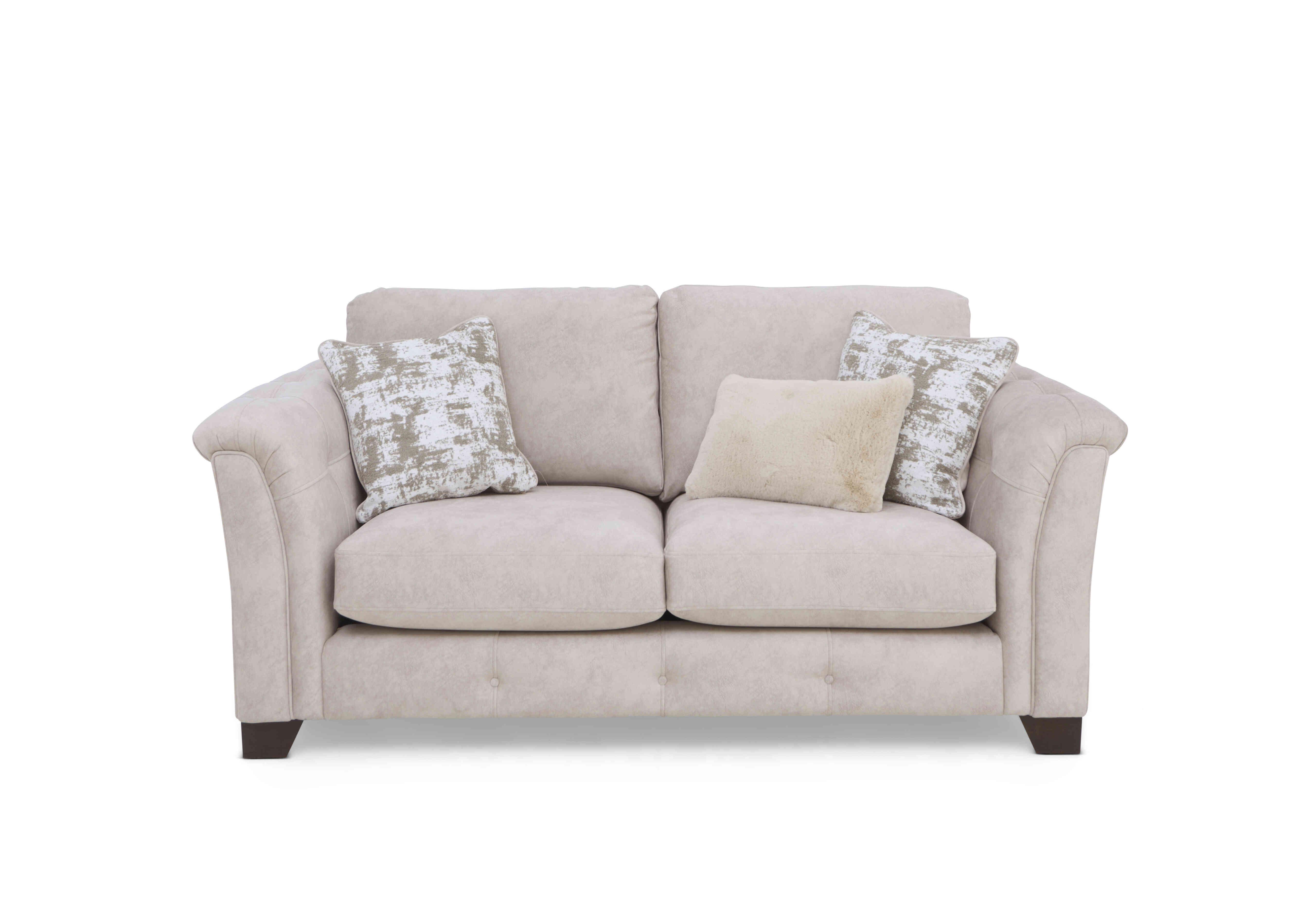 Aura 2 Seater Classic Back Sofa in Kenzo Cream Dw Ft on Furniture Village