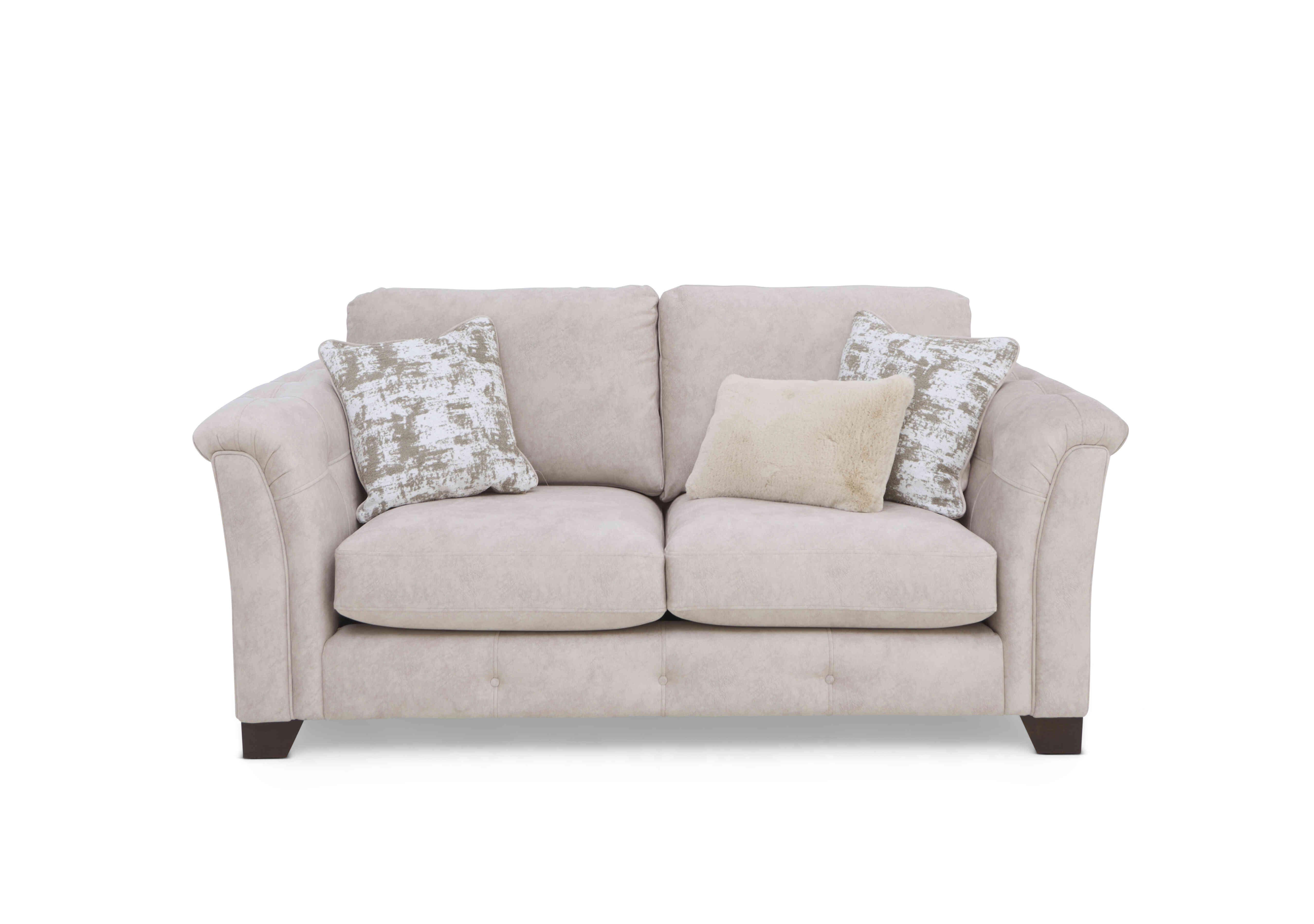 Boutique Aura 2 Seater Classic Back Sofa in Kenzo Cream Dw Ft on Furniture Village