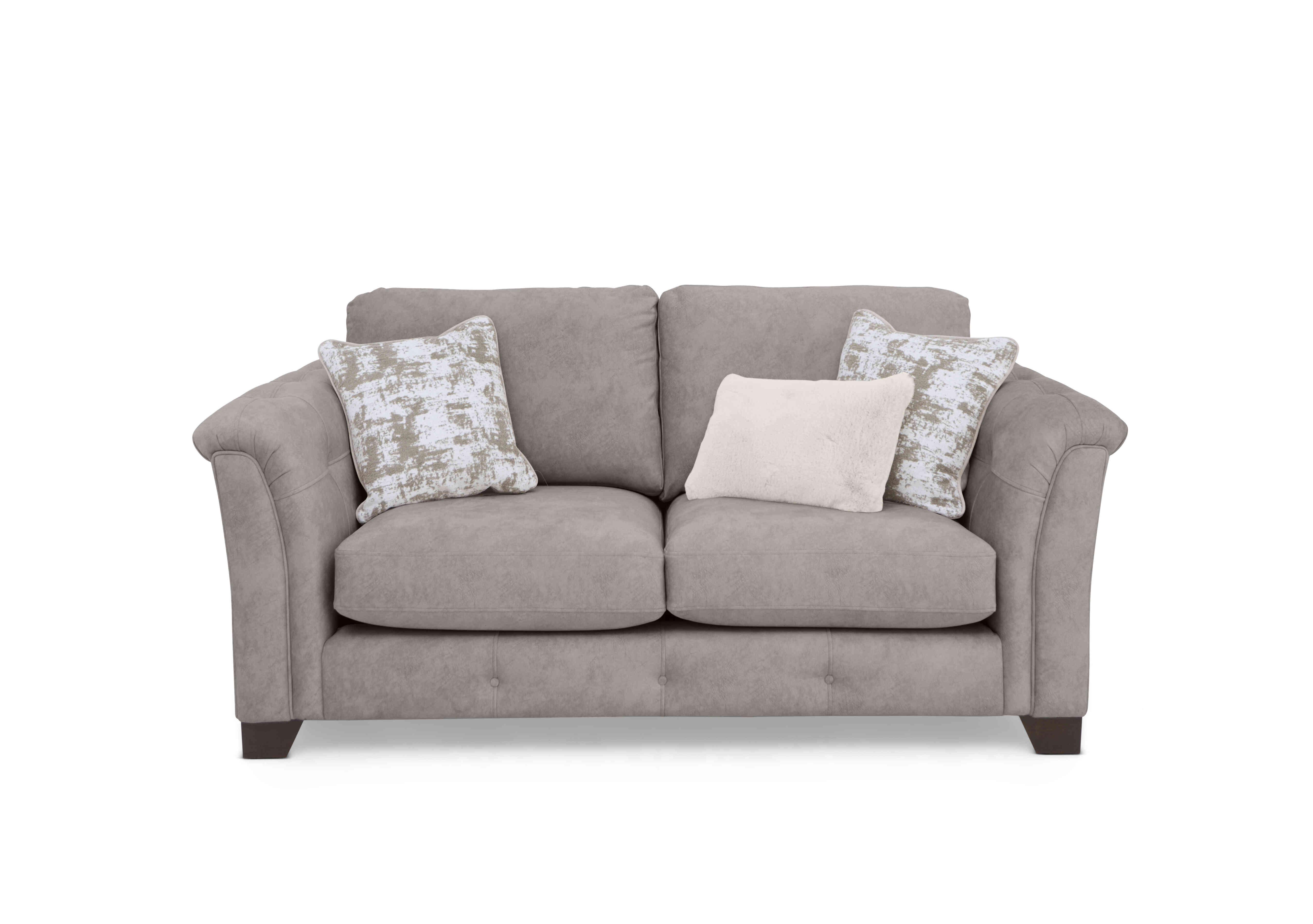 Boutique Aura 2 Seater Classic Back Sofa in Kenzo Oatmeal Dw Ft on Furniture Village
