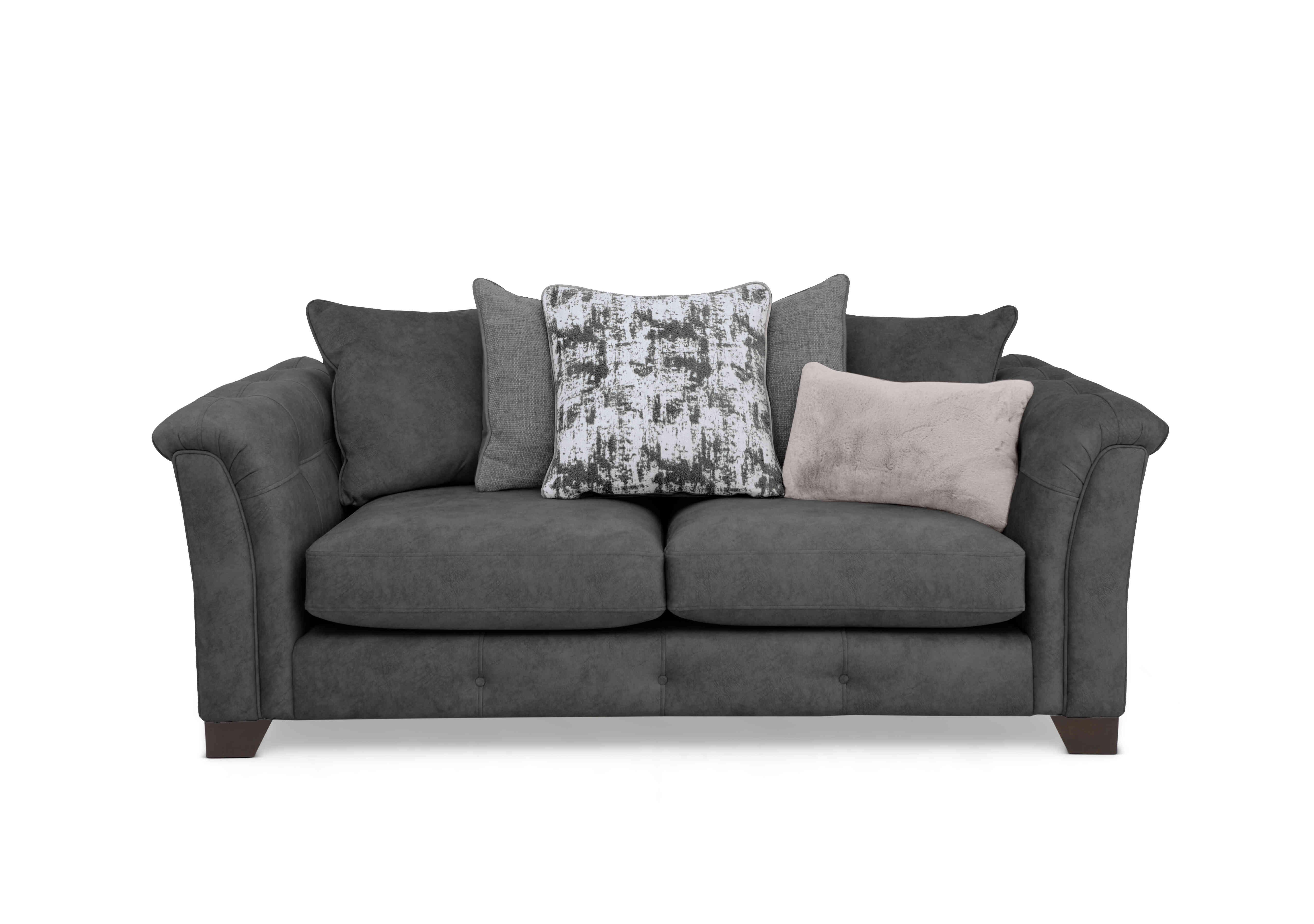 Aura 3 Seater Scatter Back Sofa in Kenzo Mink Dw Ft on Furniture Village