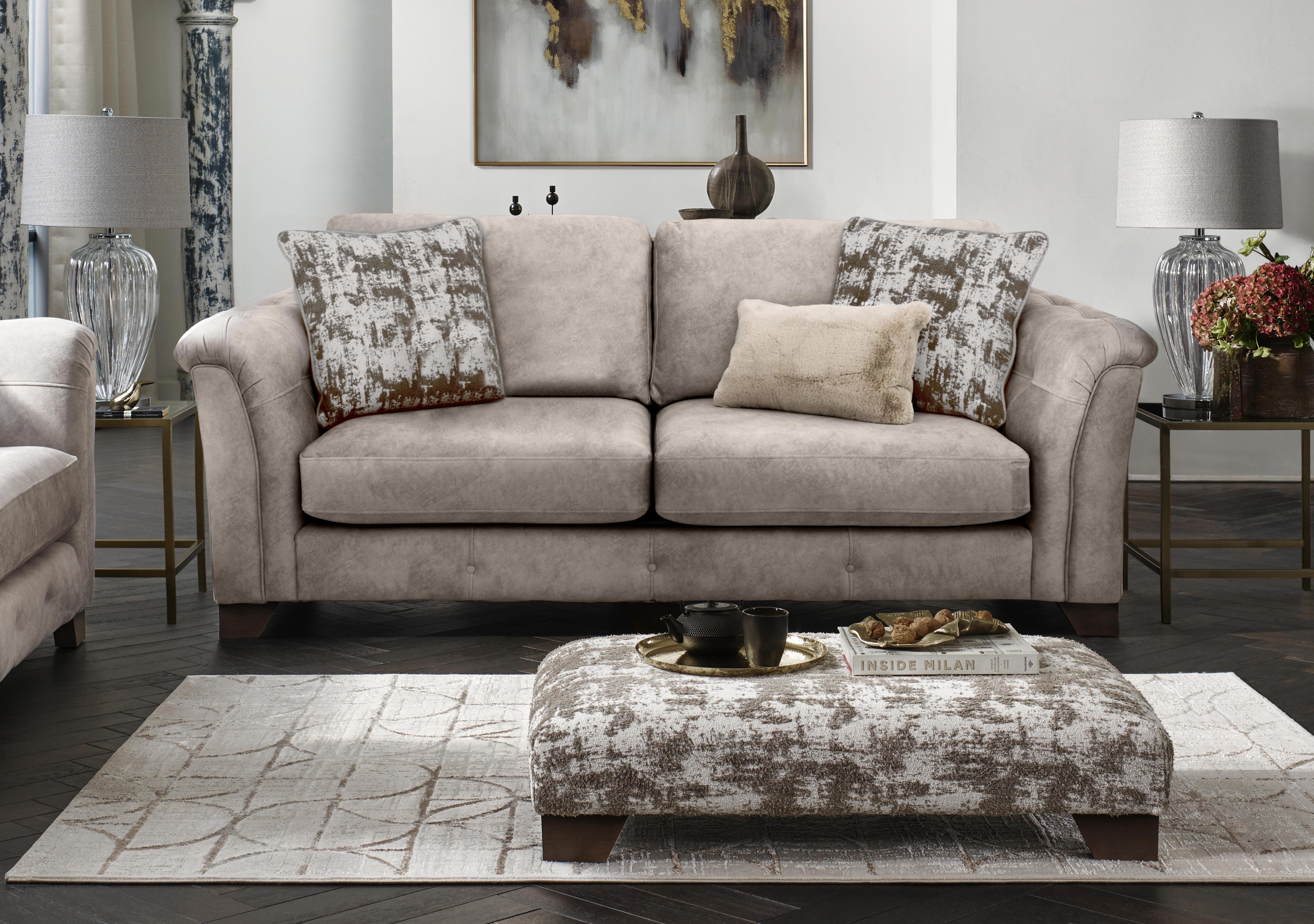 Aura 3 Seater Classic Back Sofa in  on Furniture Village