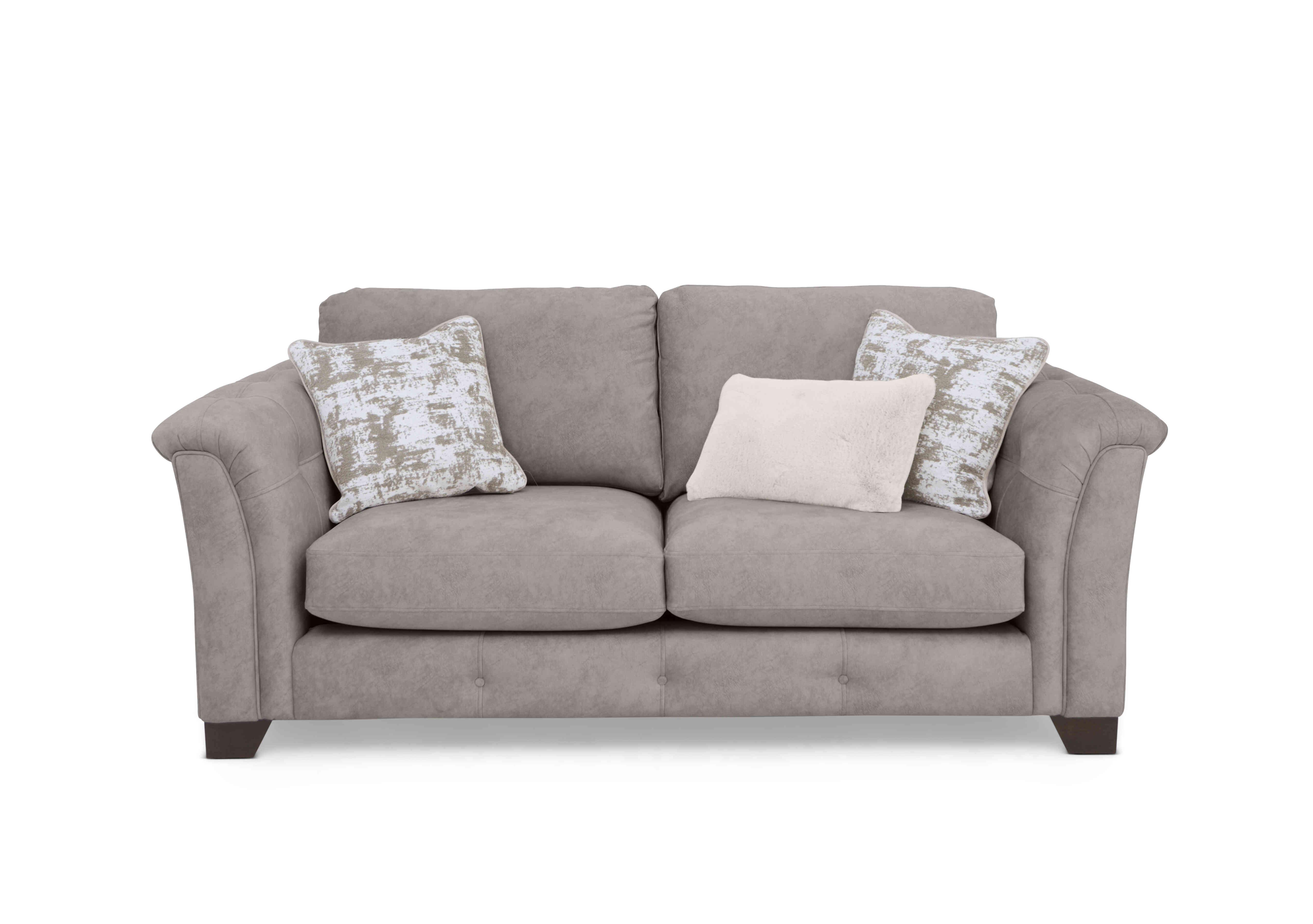 Boutique Aura 3 Seater Classic Back Sofa in Kenzo Oatmeal Dw Ft on Furniture Village