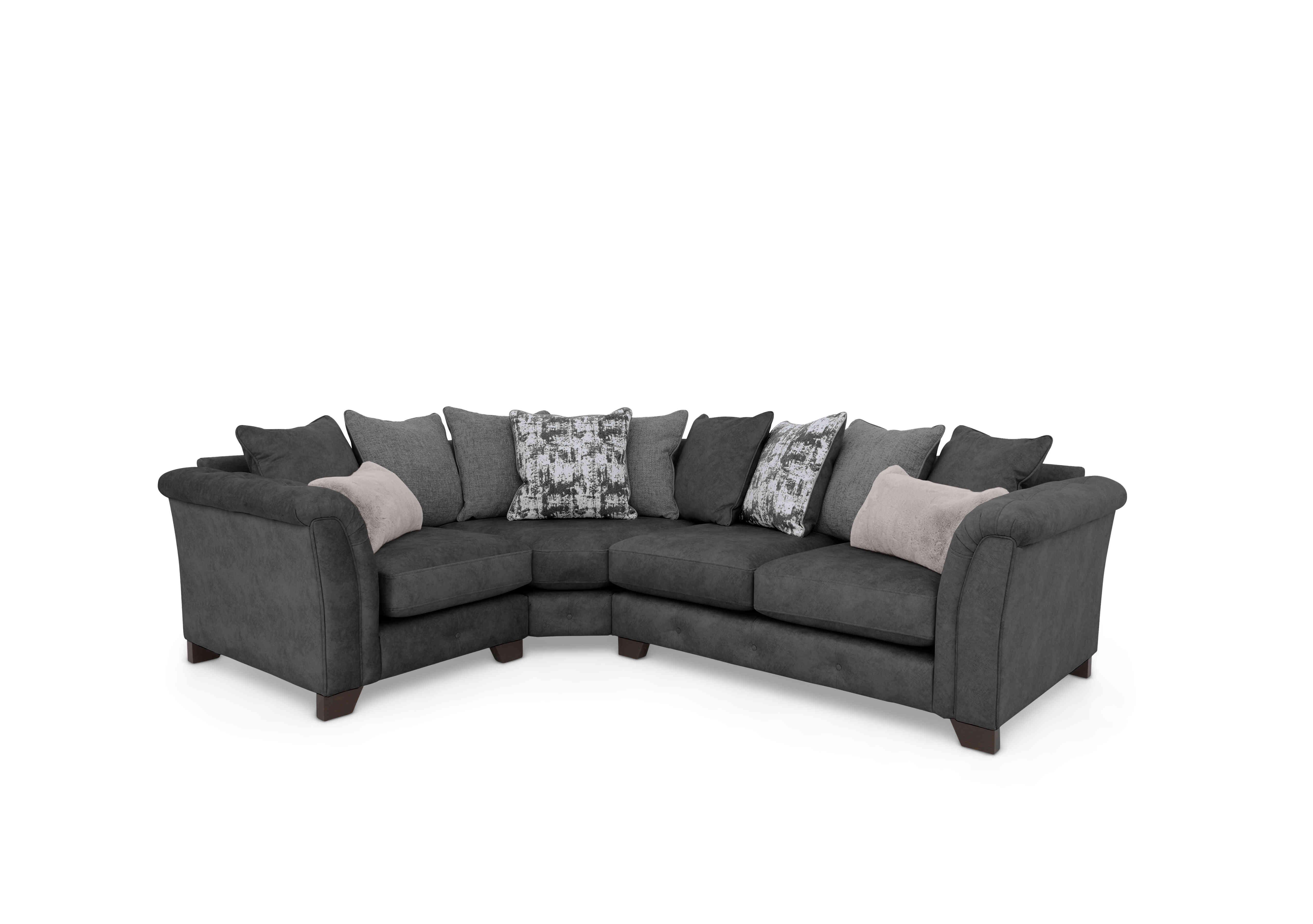 Aura Scatter Back Corner Sofa in Kenzo Mink Dw Ft on Furniture Village