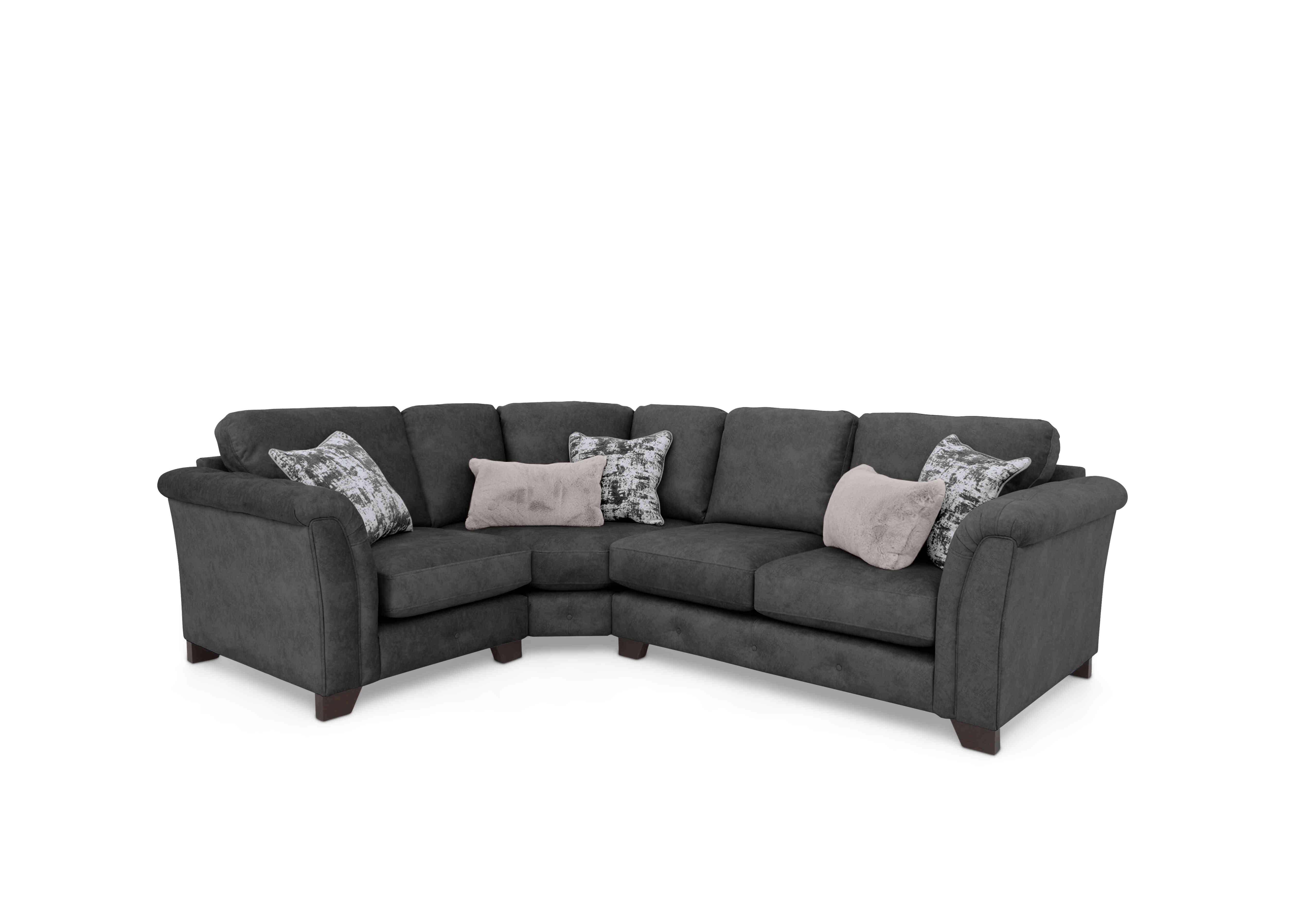 Aura Classic Back Corner Sofa in Kenzo Mink Dw Ft on Furniture Village