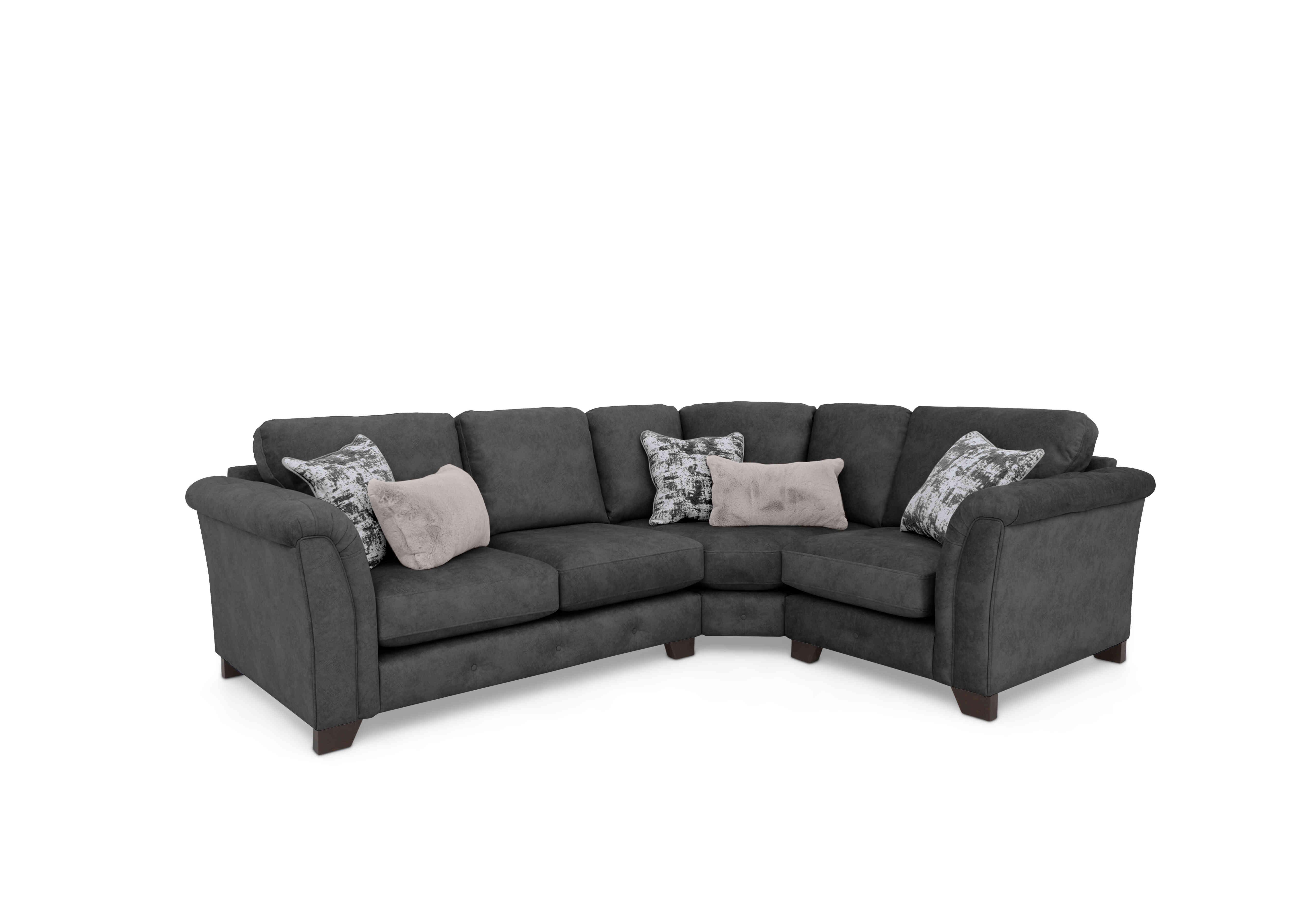 Aura Classic Back Corner Sofa in Kenzo Mink Dw Ft on Furniture Village