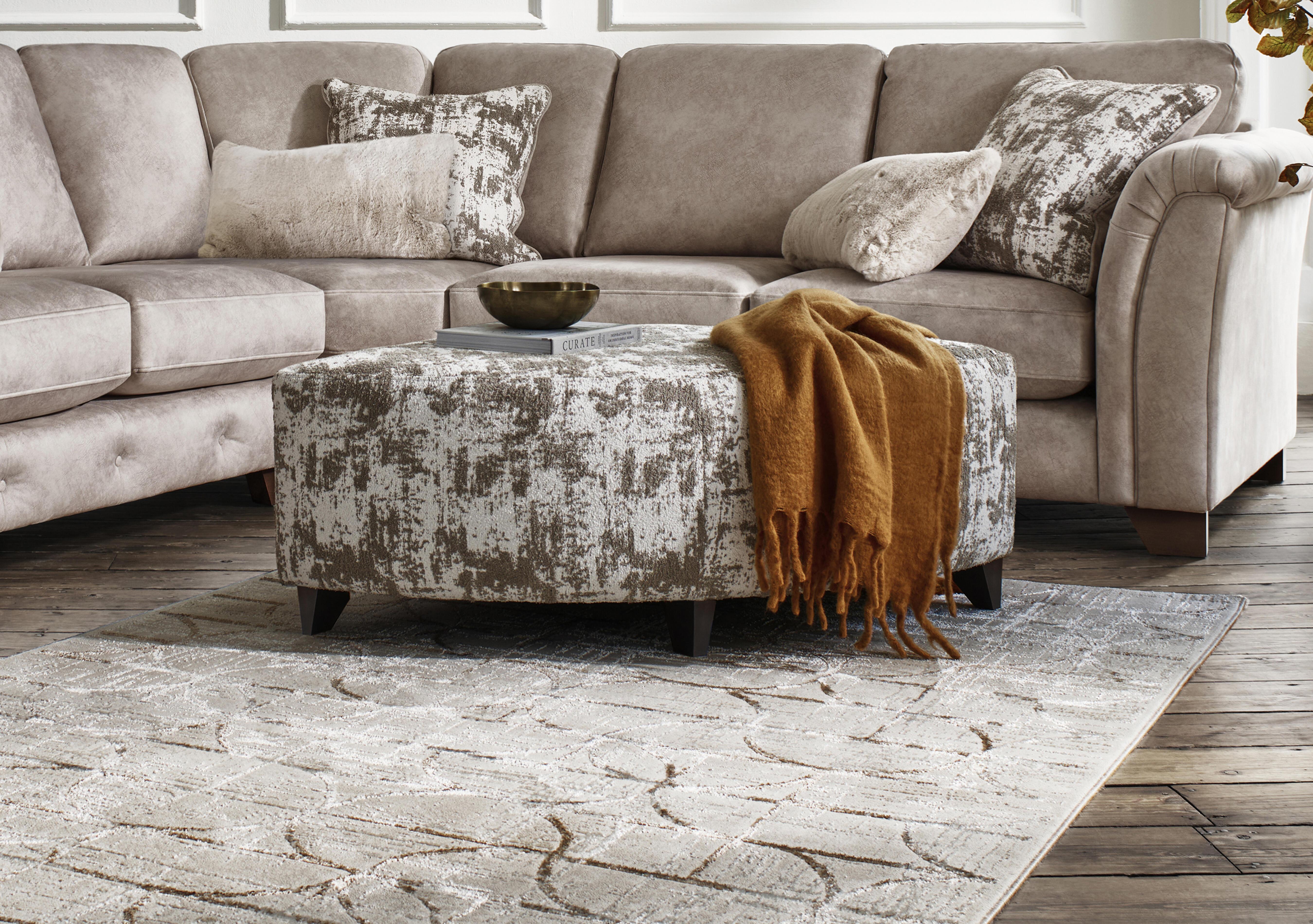 Aura Wedge Footstool in  on Furniture Village