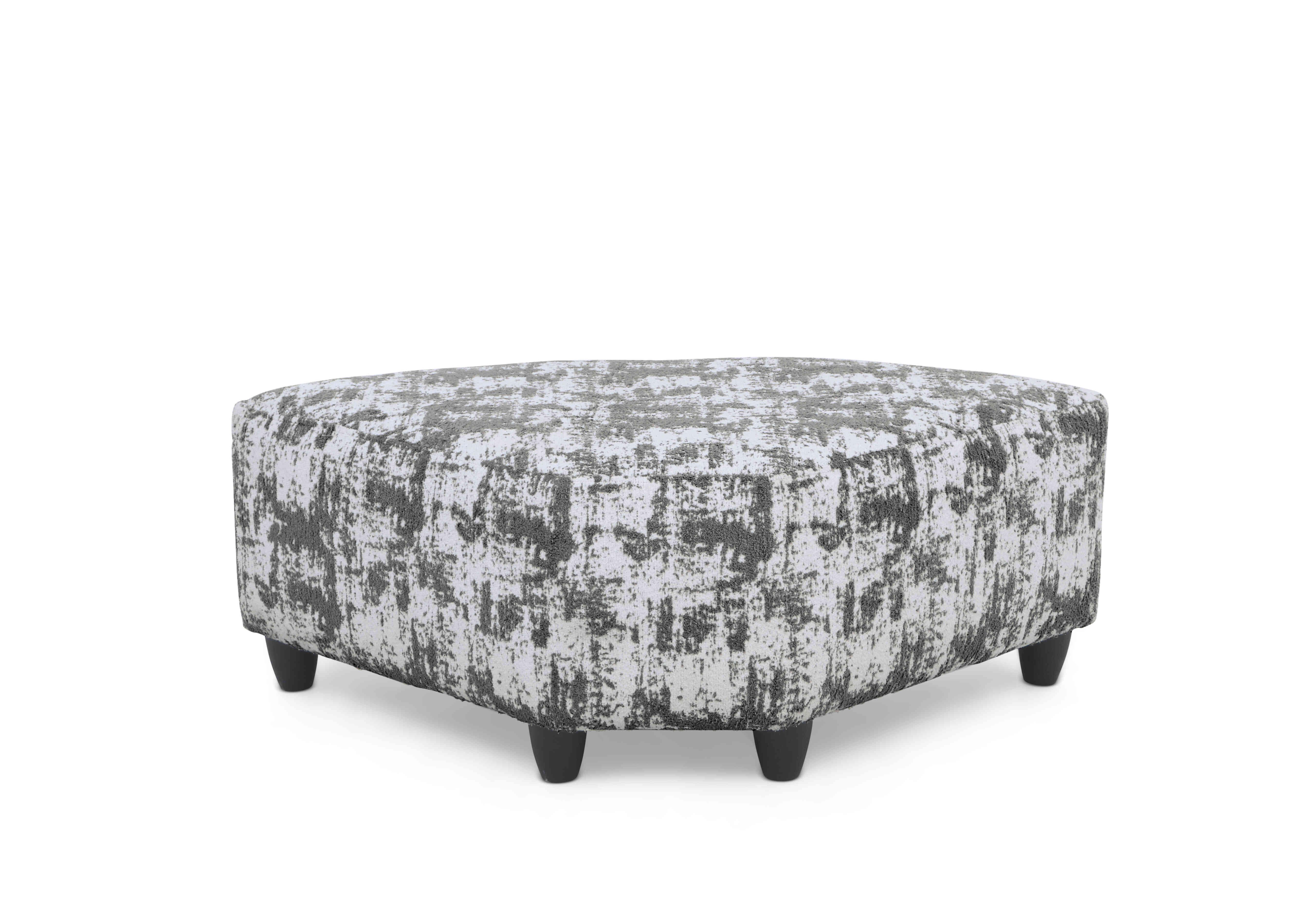 Boutique Aura Wedge Footstool in Kai Grey Dw Ft on Furniture Village