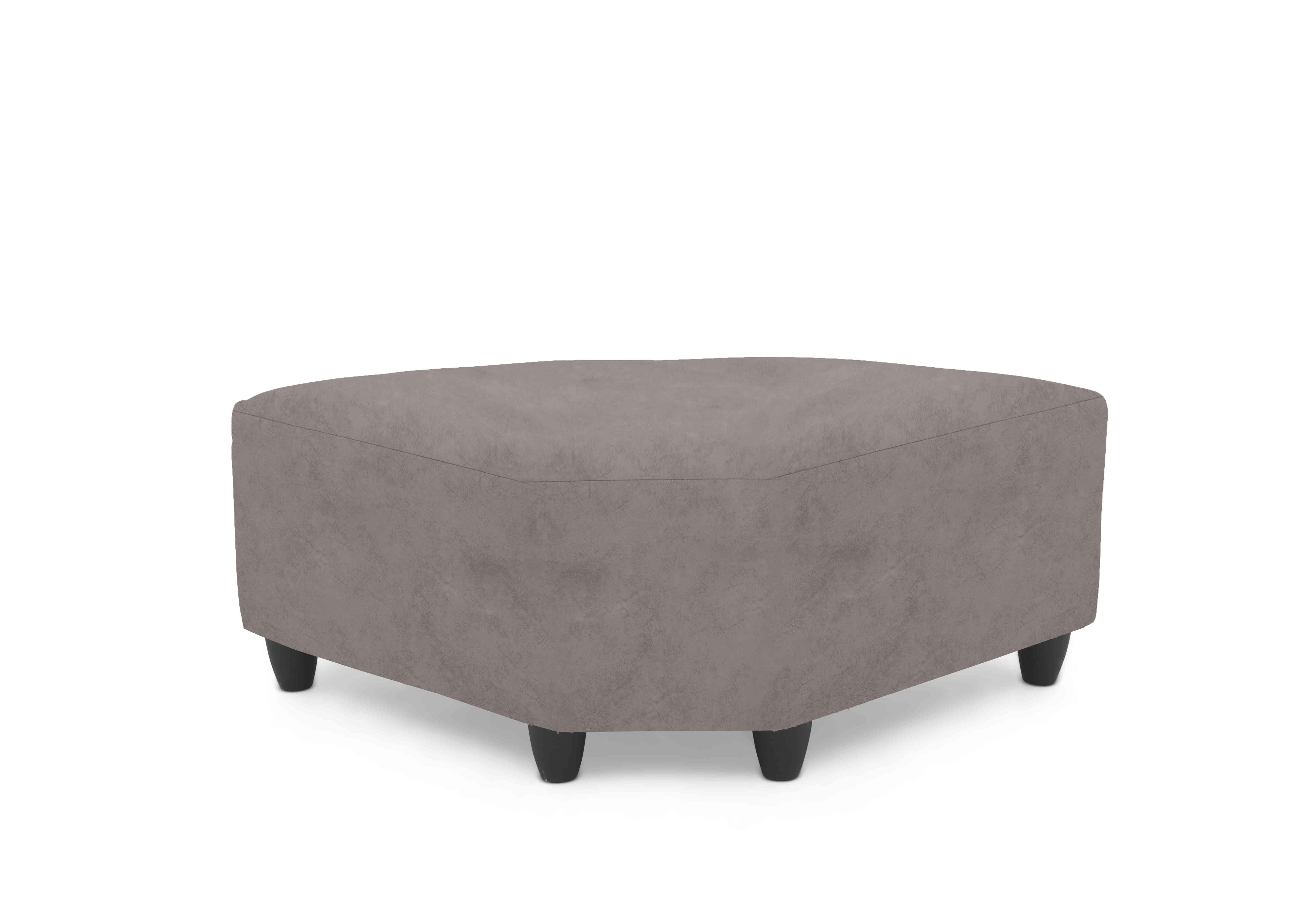 Oh So Glam Aura Wedge Footstool in Kenzo Chocolate Dw Ft on Furniture Village