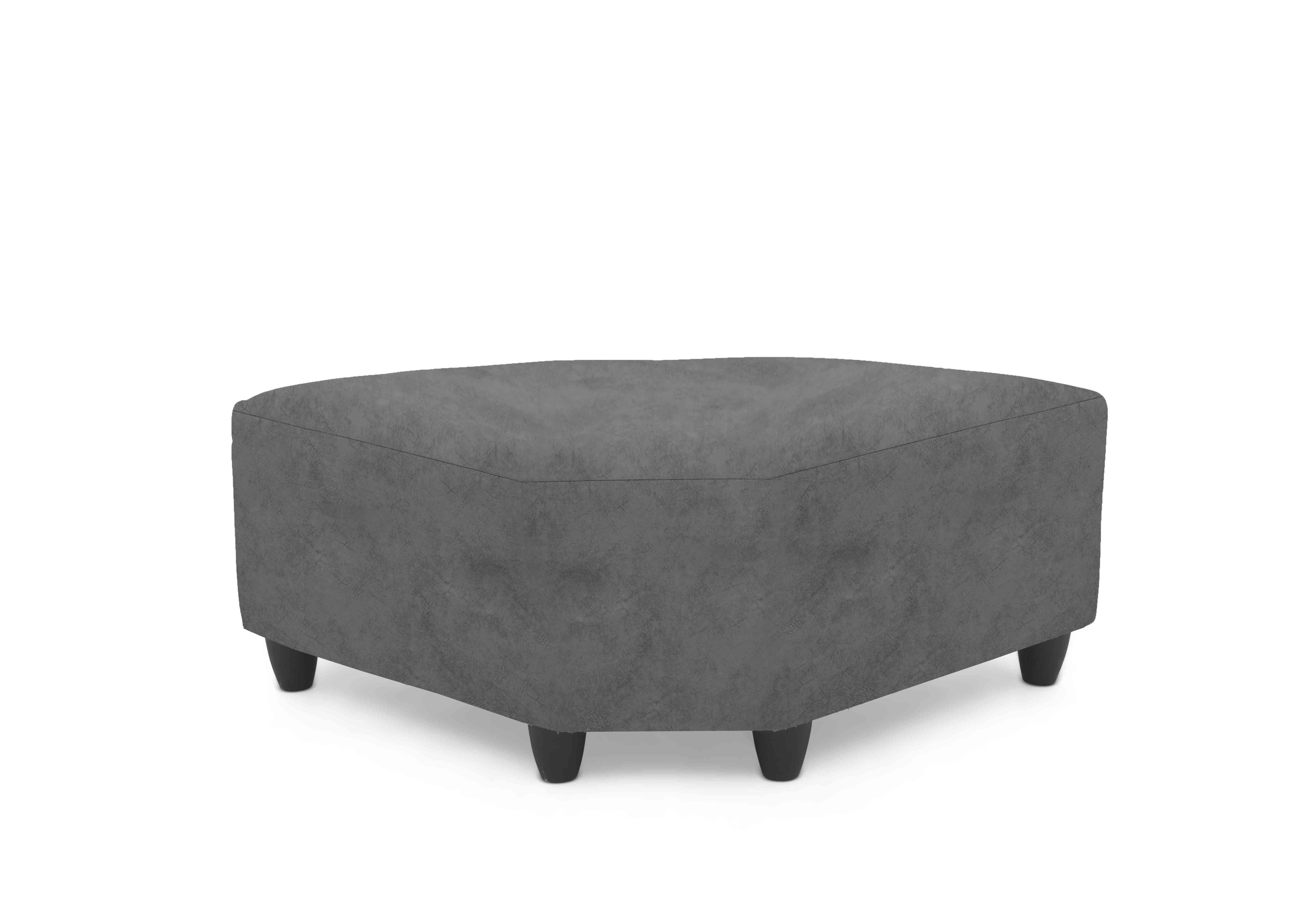 Aura Wedge Footstool in Kenzo Mink Dw Ft on Furniture Village
