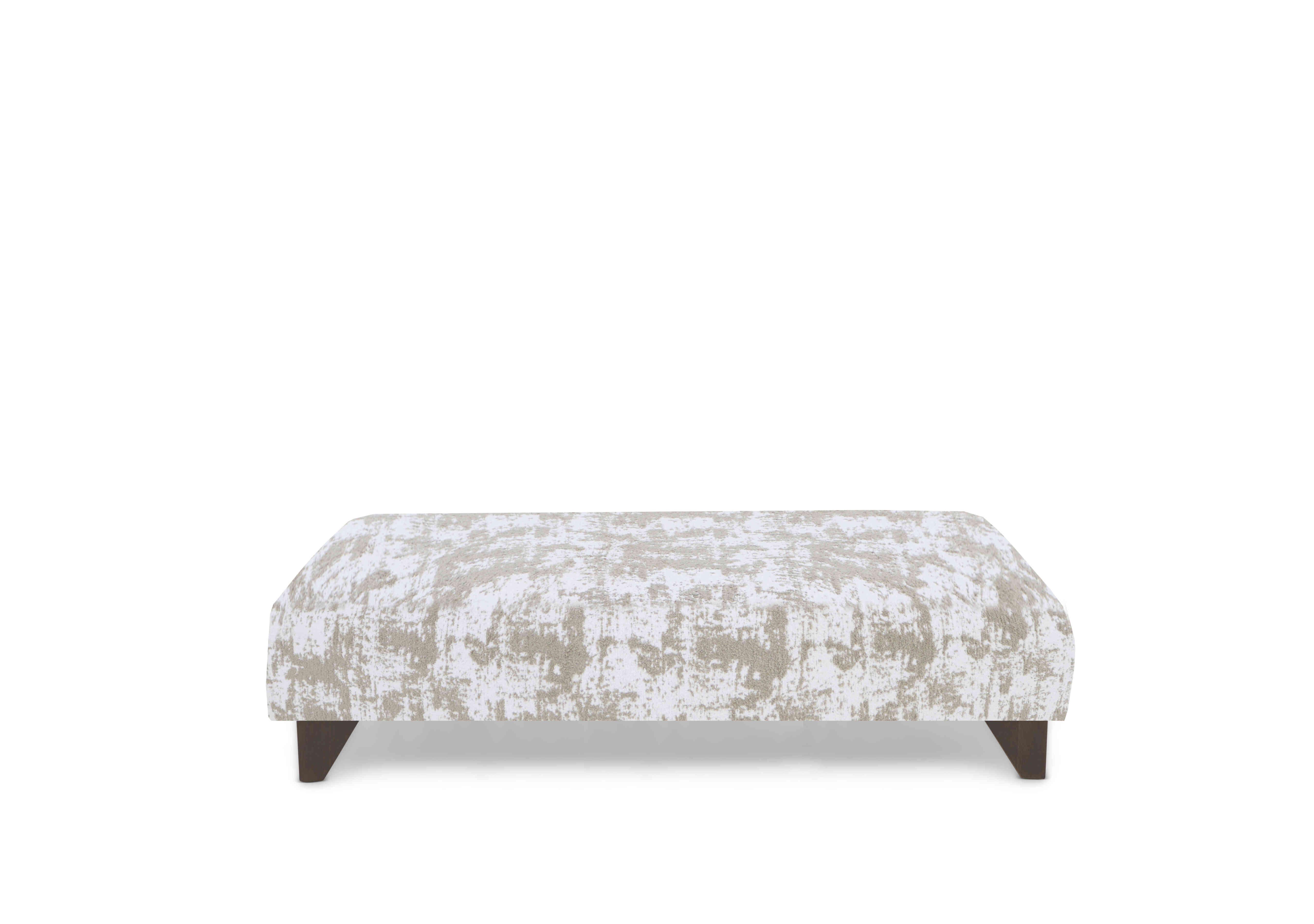 Aura Designer Footstool in Kai Mocha Dw Ft on Furniture Village