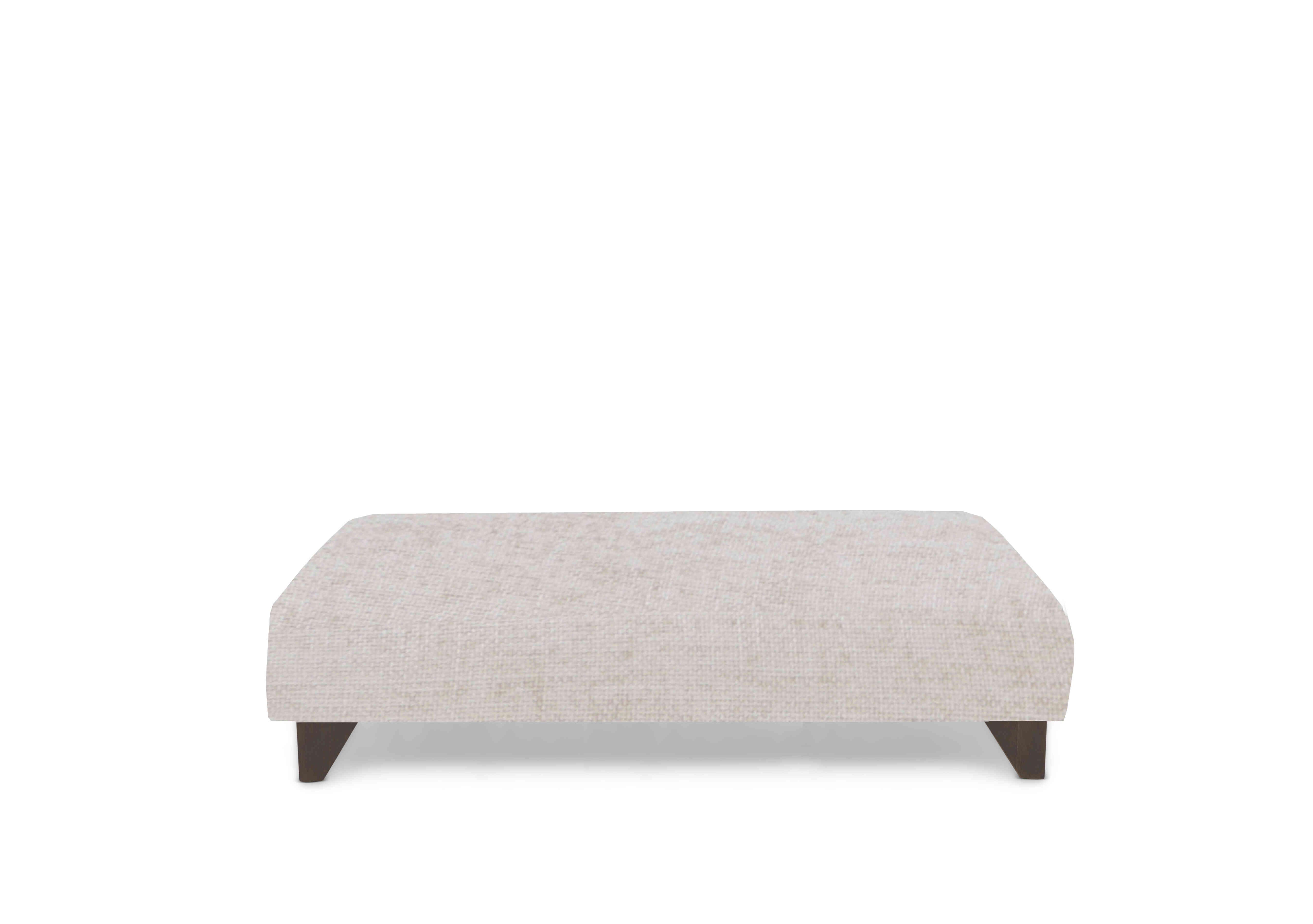 Boutique Aura Designer Footstool in Milo Cream Dw Ft on Furniture Village