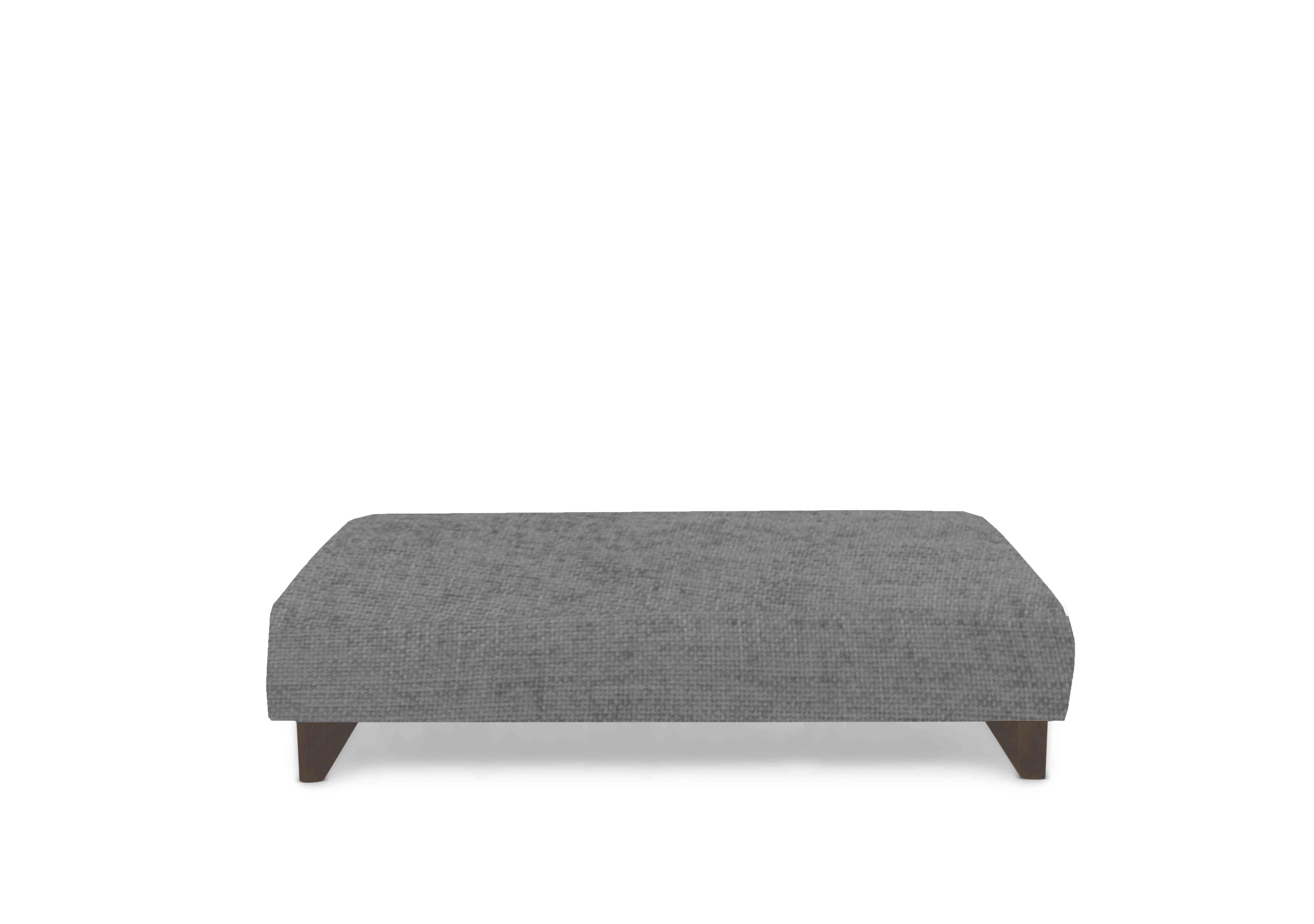 Aura Designer Footstool in Milo Slate Dw Ft on Furniture Village