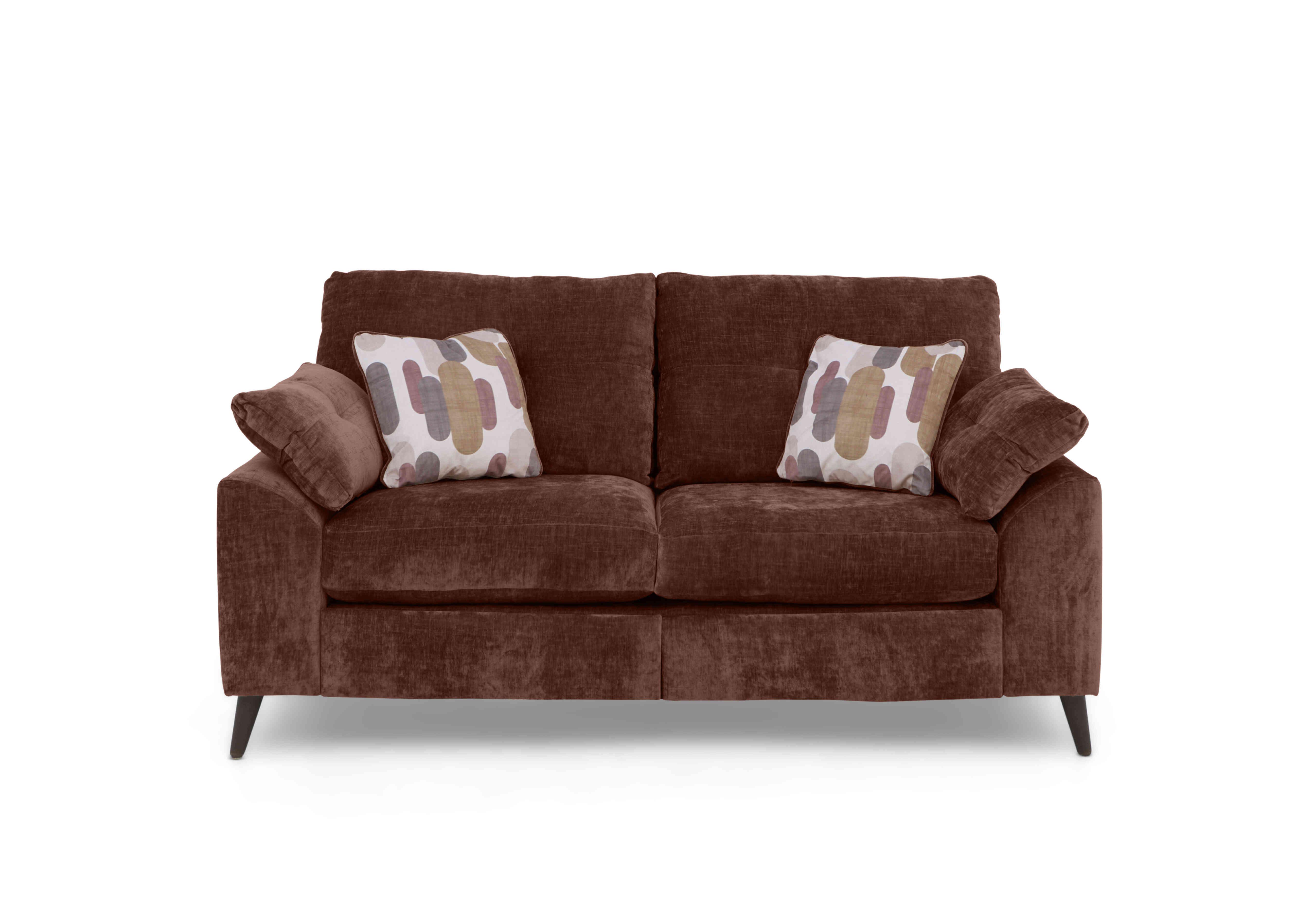 Malibu 2 Seater Sofa in Dion Brandy Dw Ft on Furniture Village