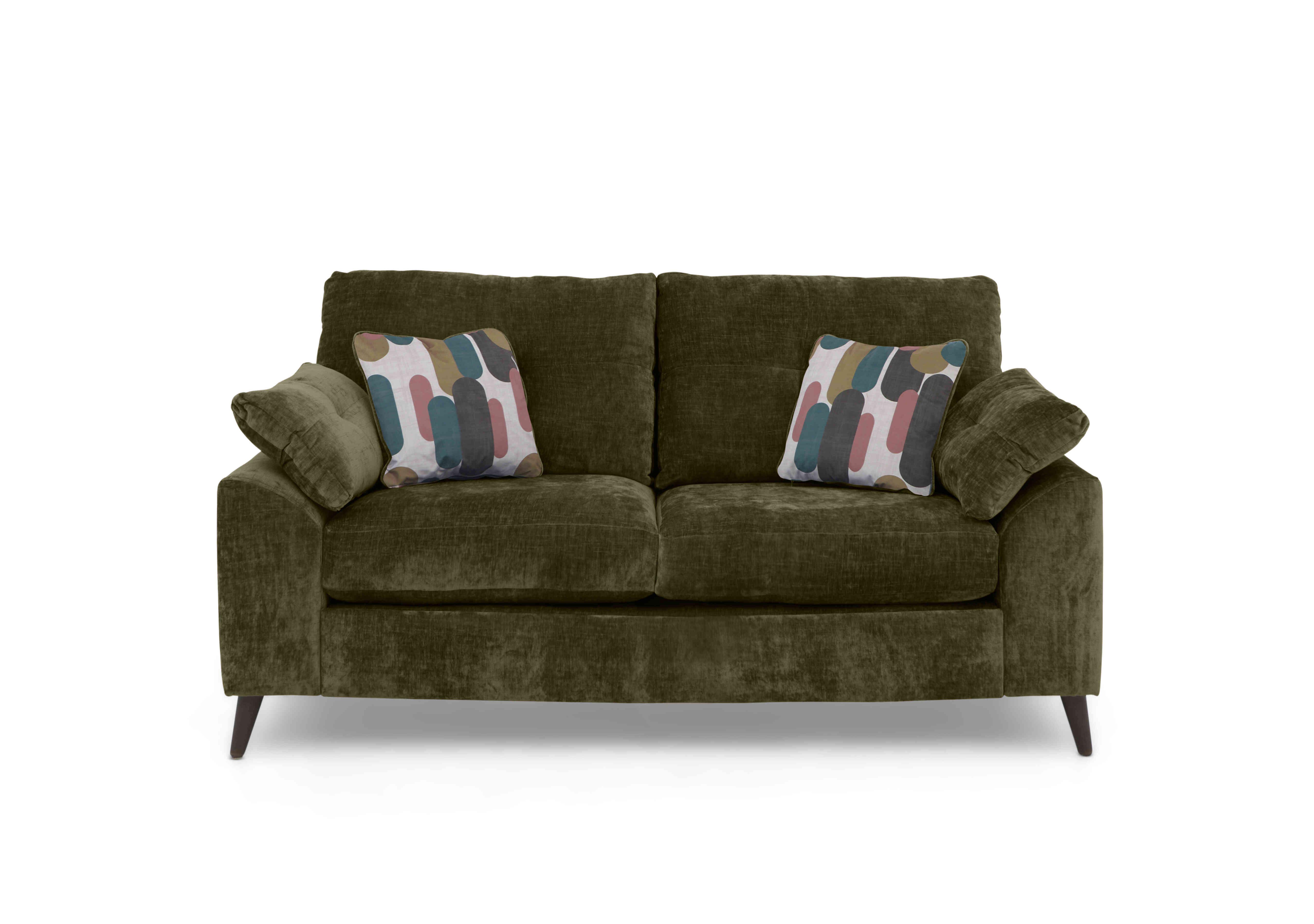 Malibu 2 Seater Sofa in Dion Olive Dw Ft on Furniture Village