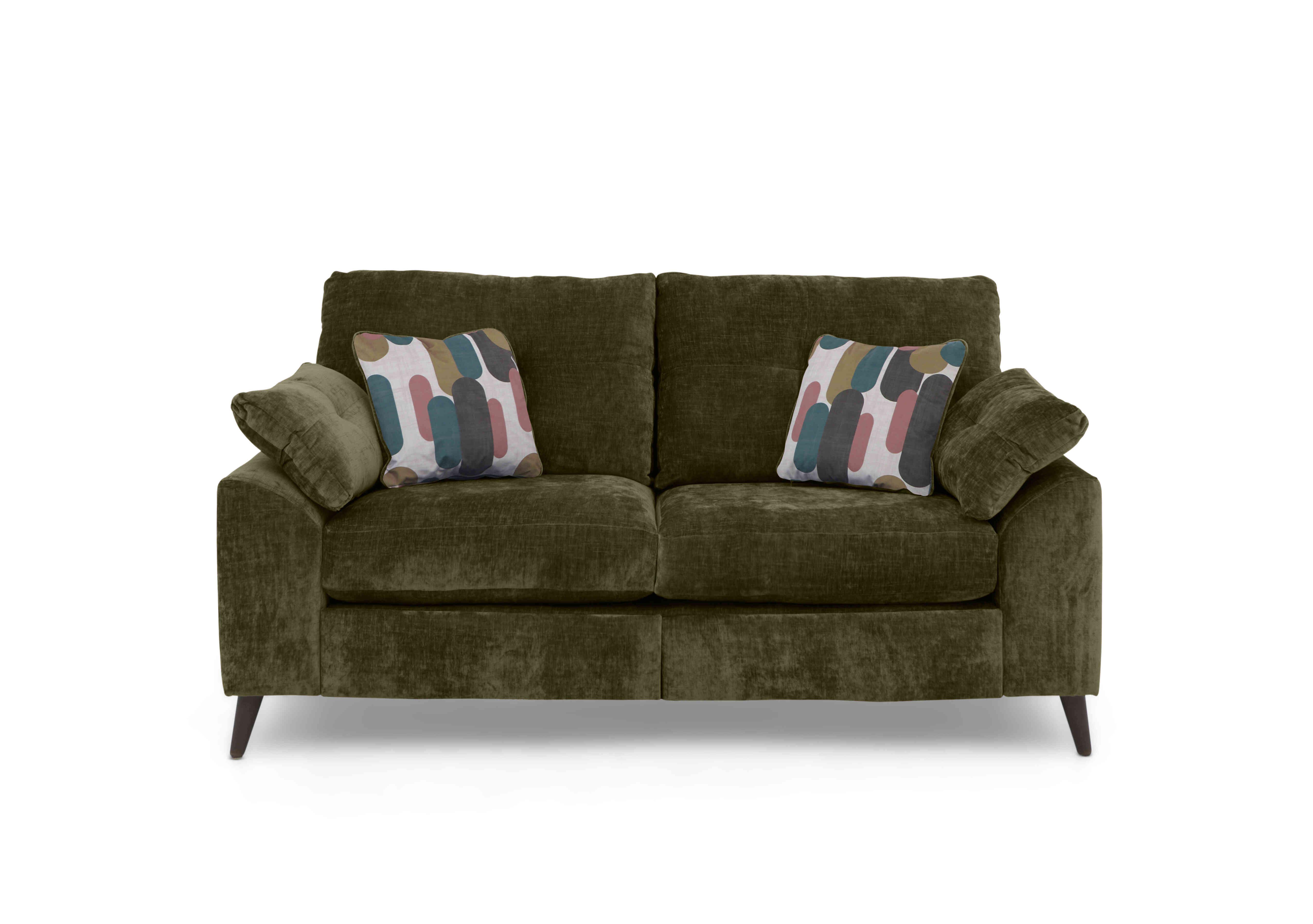 Malibu 2 Seater Sofa in Dion Olive Dw Ft on Furniture Village