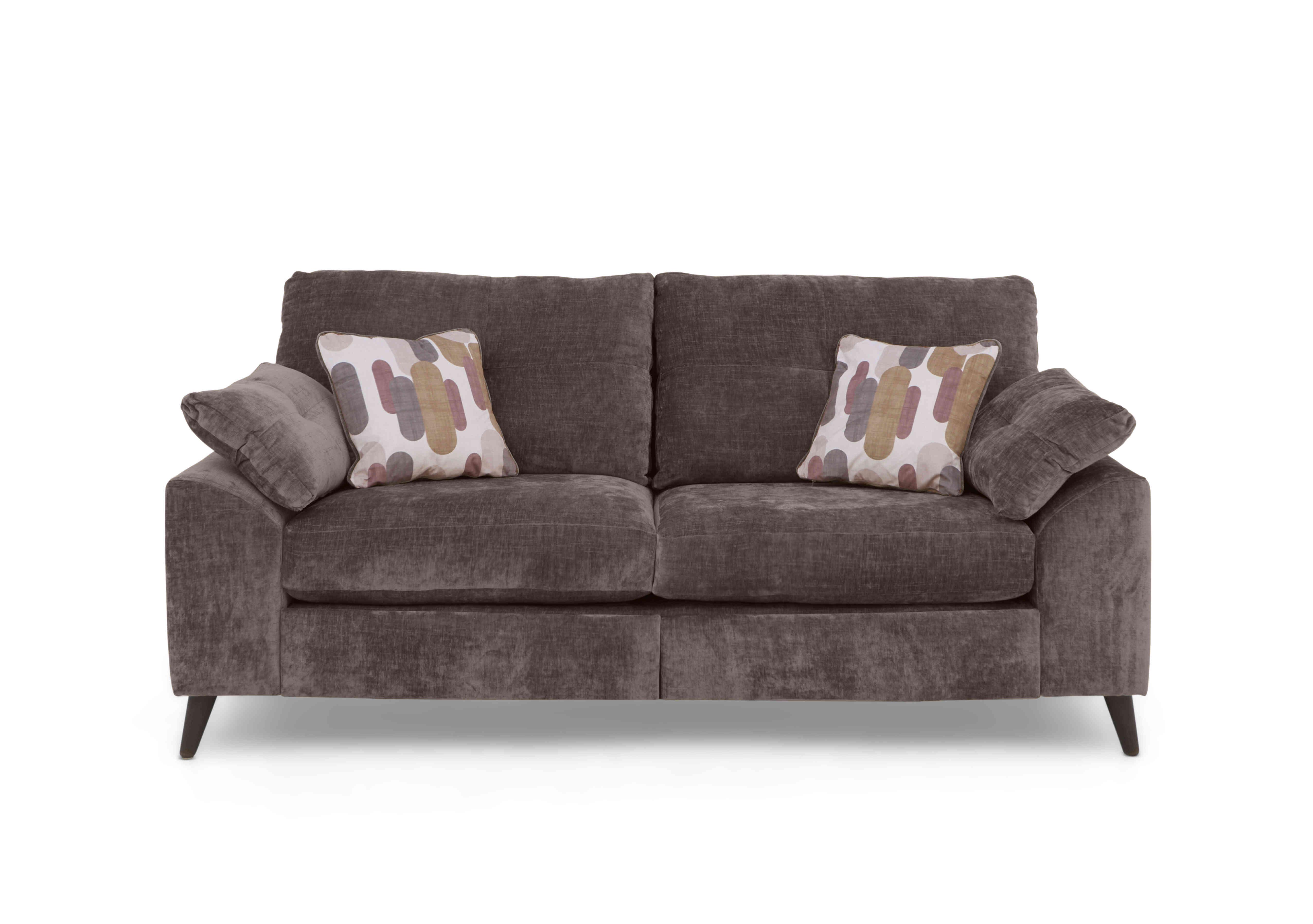 Malibu 3 Seater Sofa in Dion Driftwood Dw Ft on Furniture Village