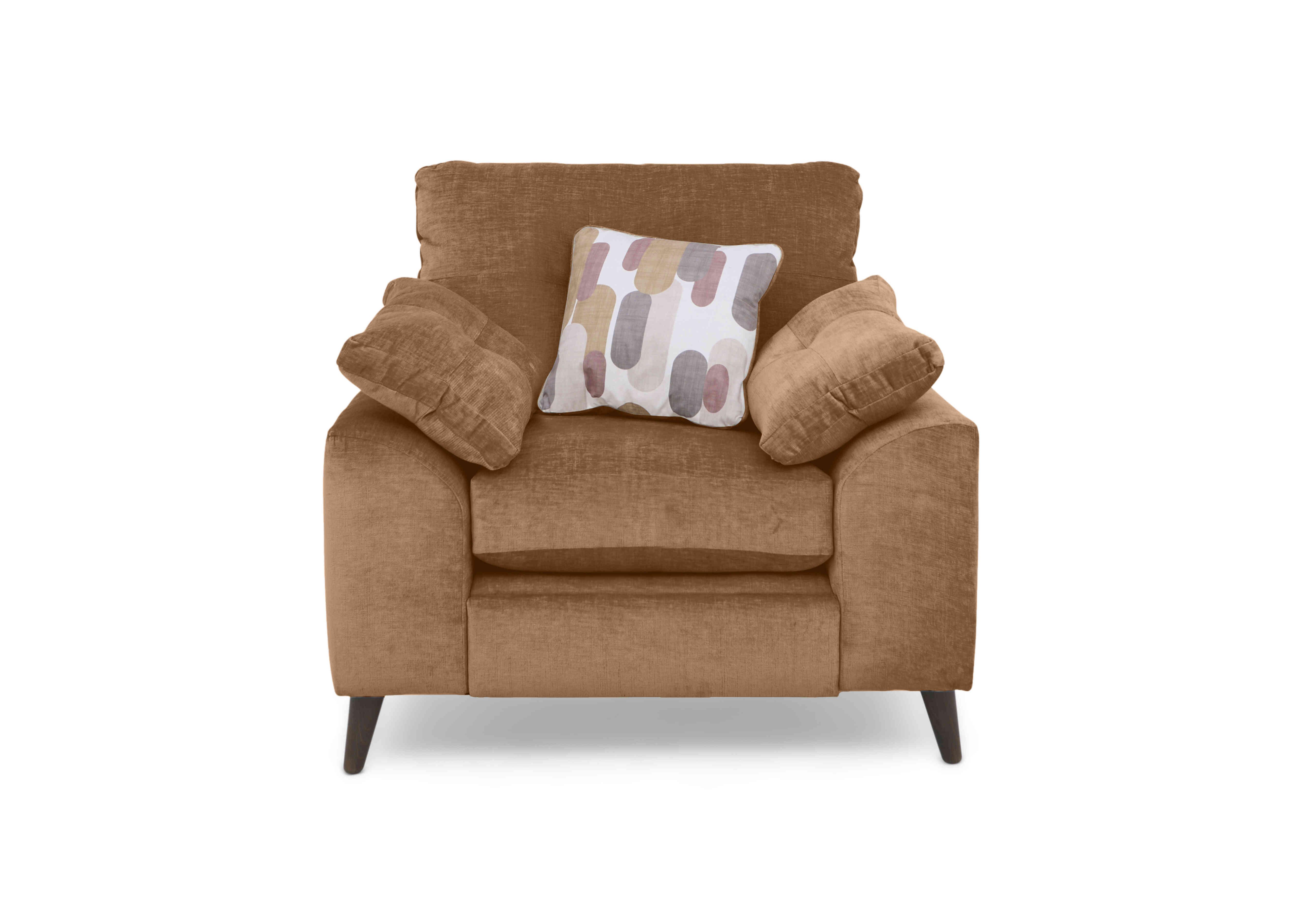 Malibu Chair in Dion Peachy Dw Ft on Furniture Village