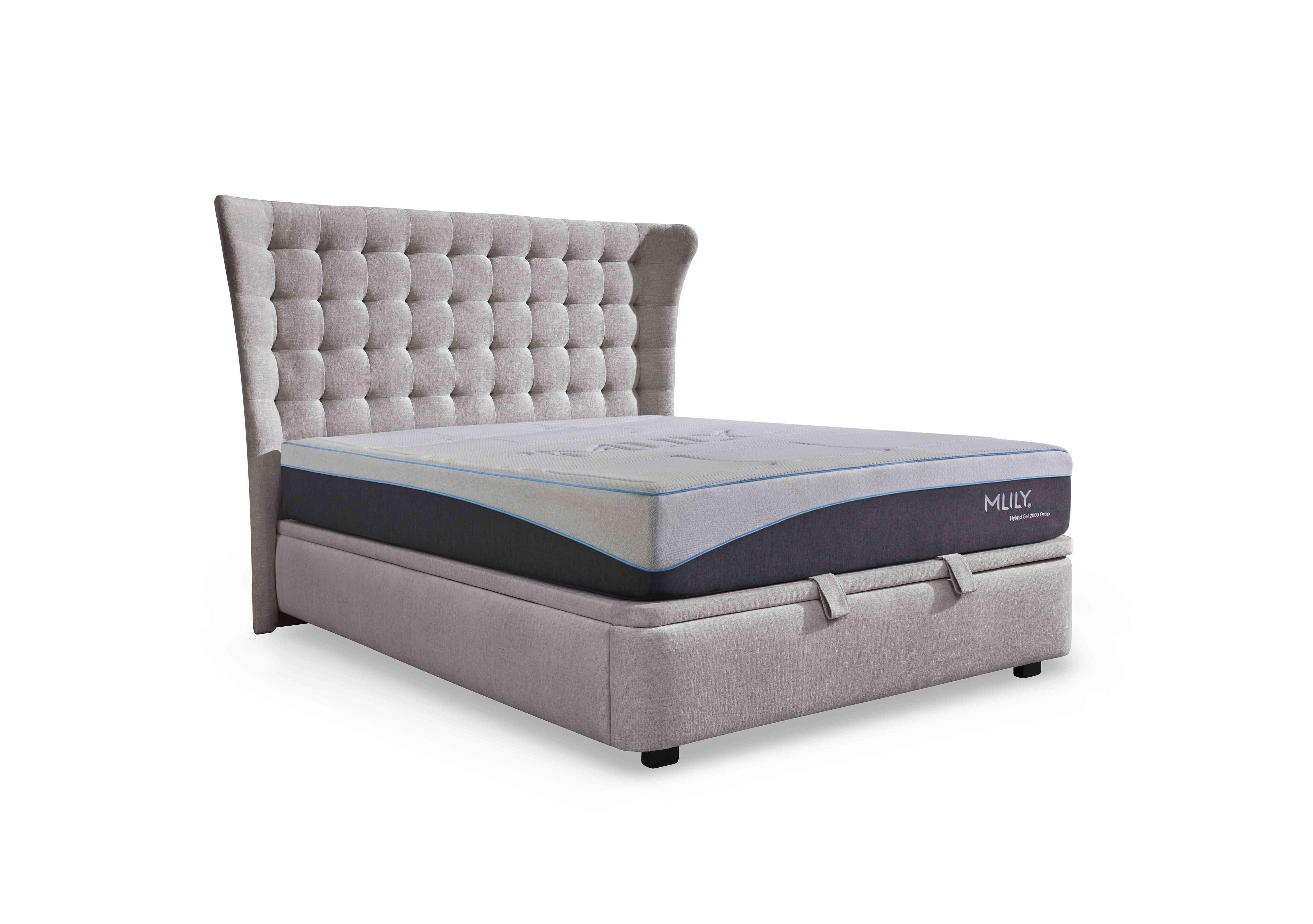 Abbie Manual End Lift Ottoman Bed Frame in  on Furniture Village