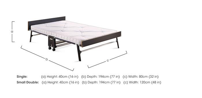 Grand Folding Bed with E-Pocket Mattress in  on Furniture Village
