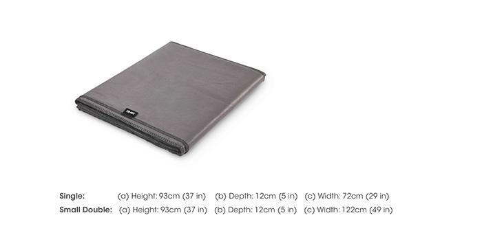 Storage Cover for Jay-Be Compact Folding Bed in  on Furniture Village