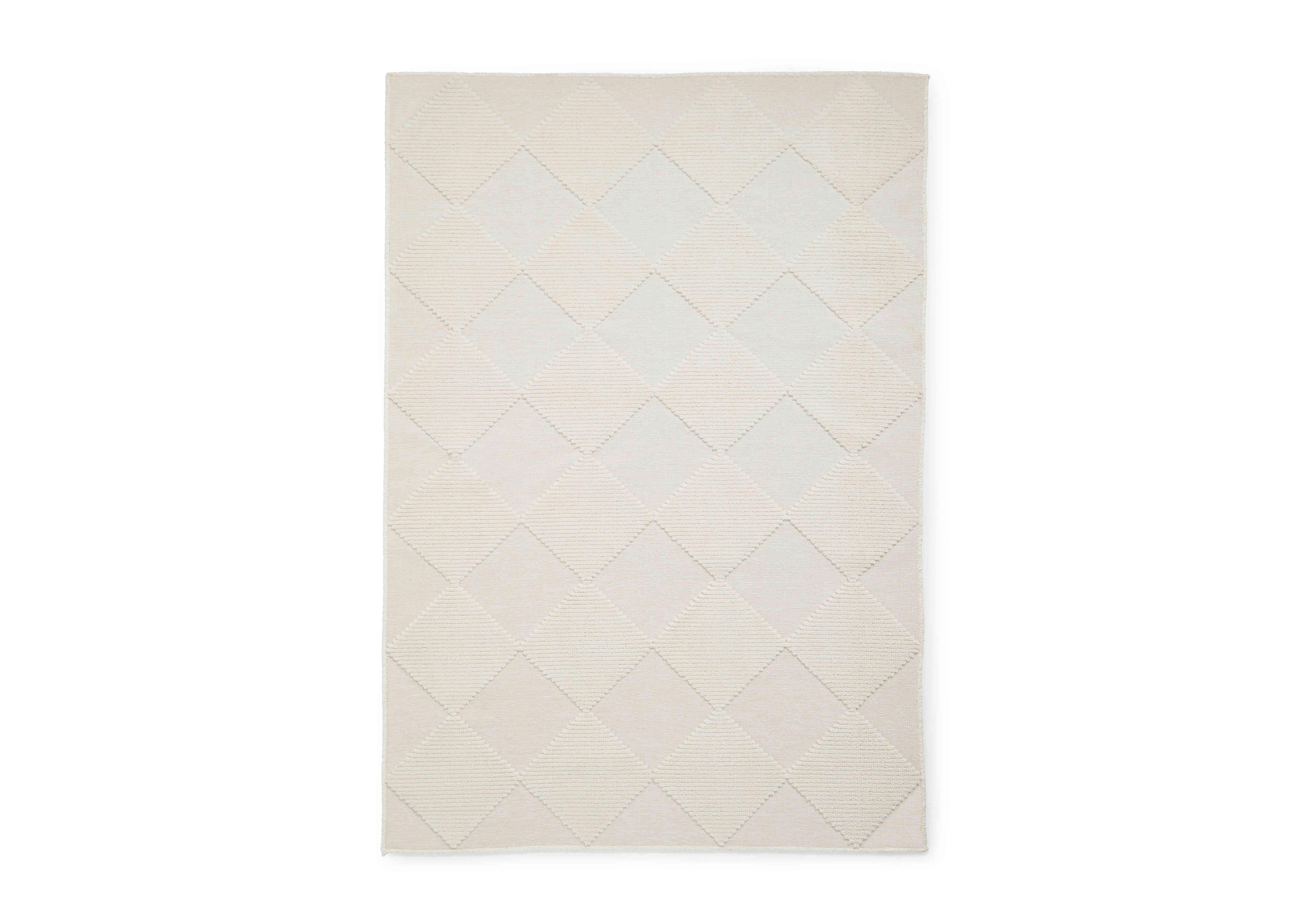 Ingo Washable Rug in Cream on Furniture Village