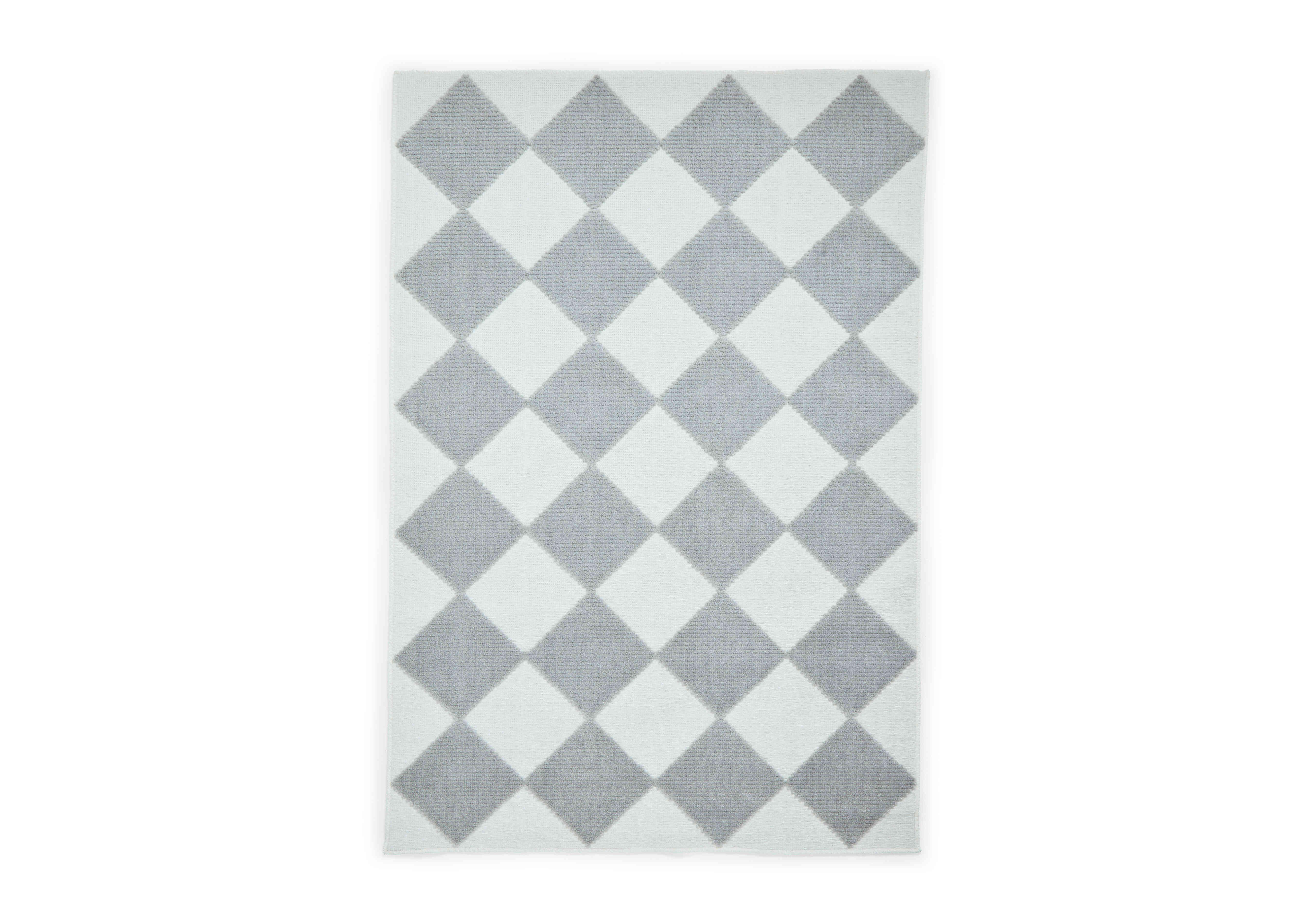 Ingo Washable Rug in Grey on Furniture Village