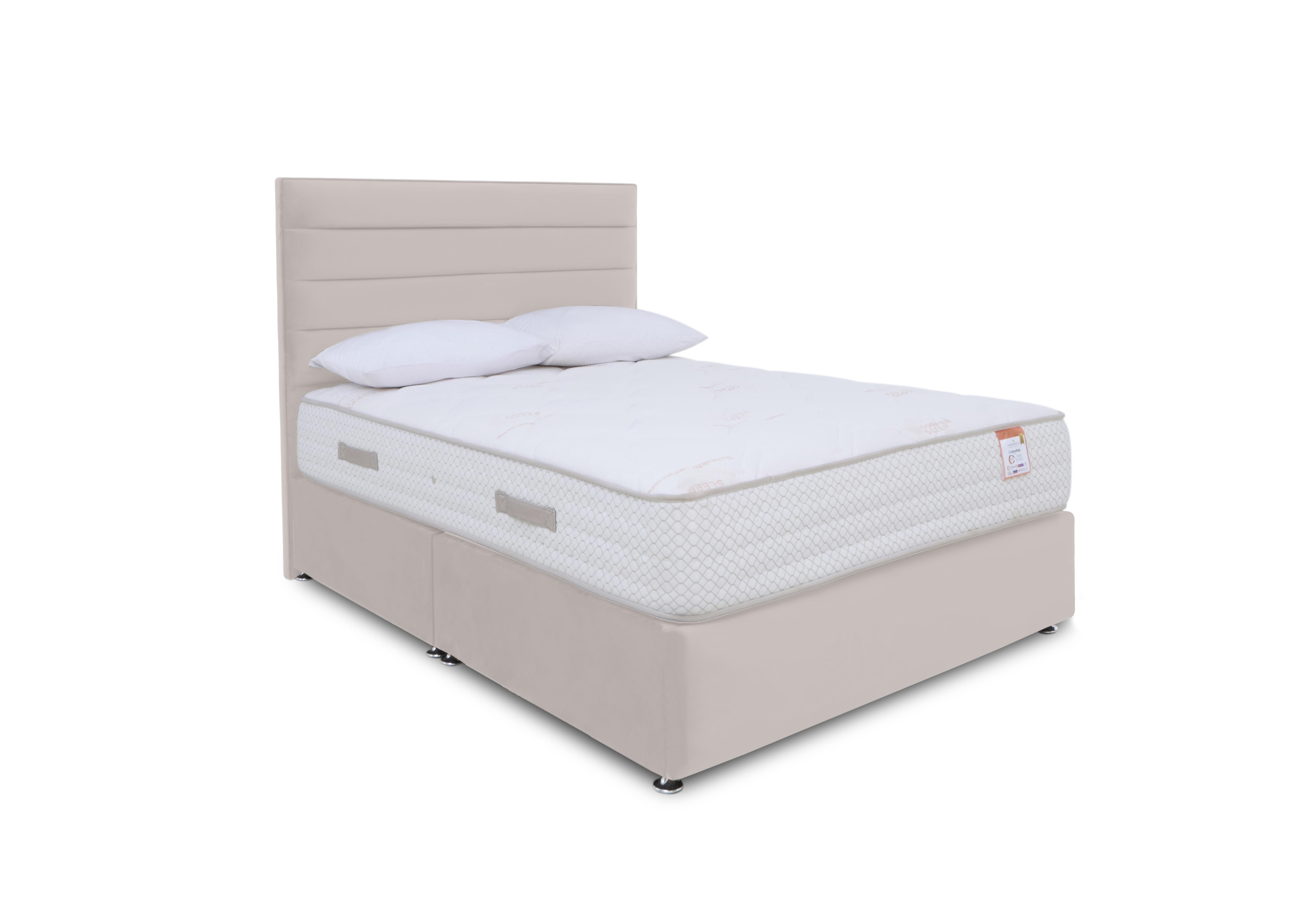 Copper 2000 Divan Set in Plush Argent on Furniture Village