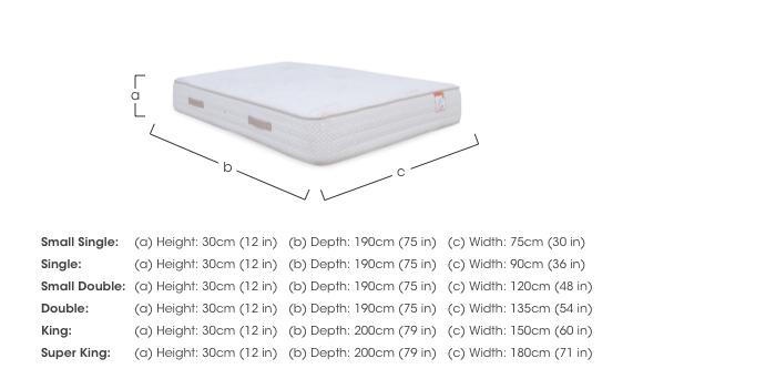 Copper 2000 Mattress in  on Furniture Village