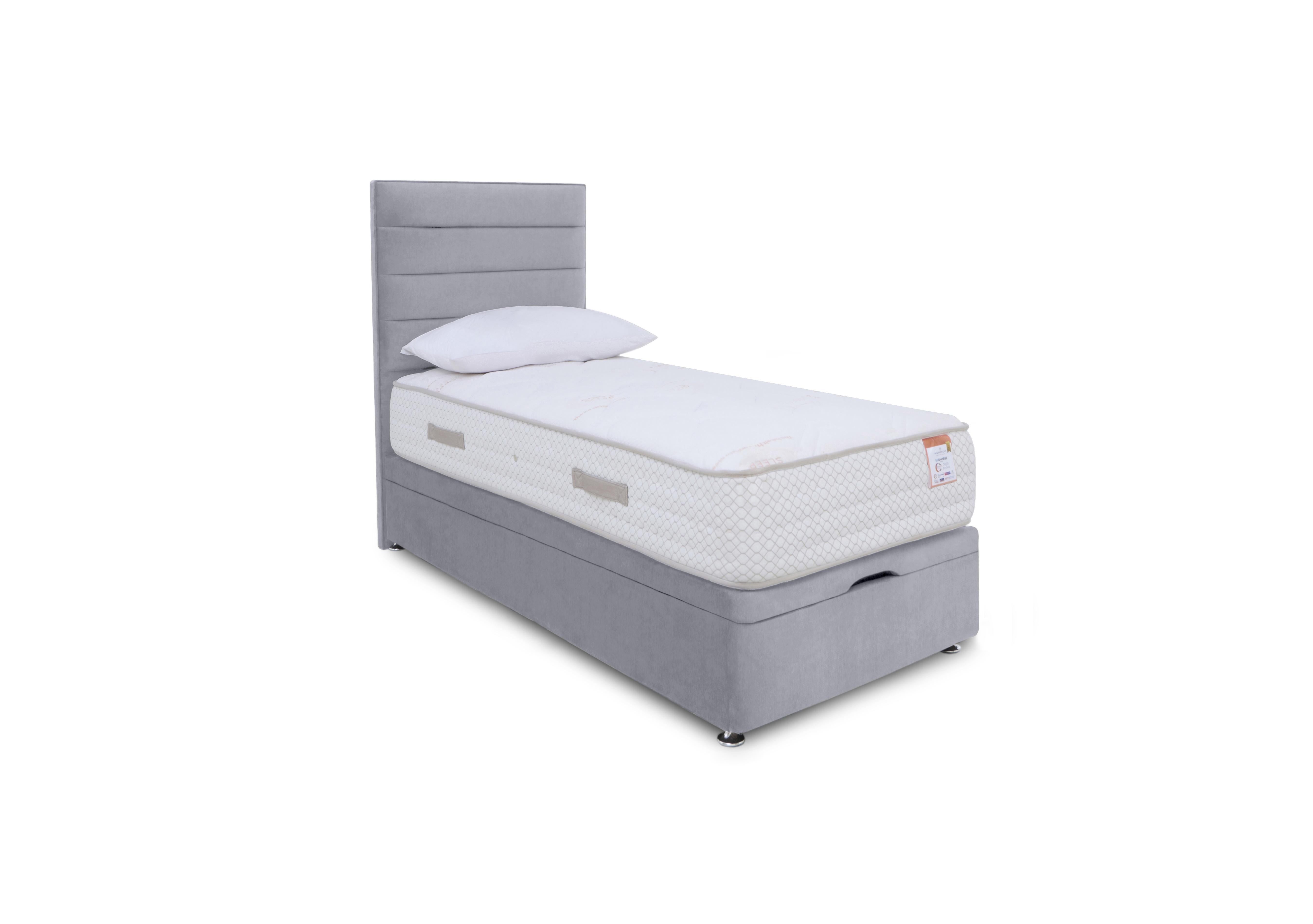 Copper 2000 Manual End Ottoman Divan Set in Plain Diamond on Furniture Village