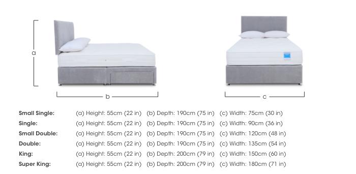 Ergosense Divan Set in  on Furniture Village