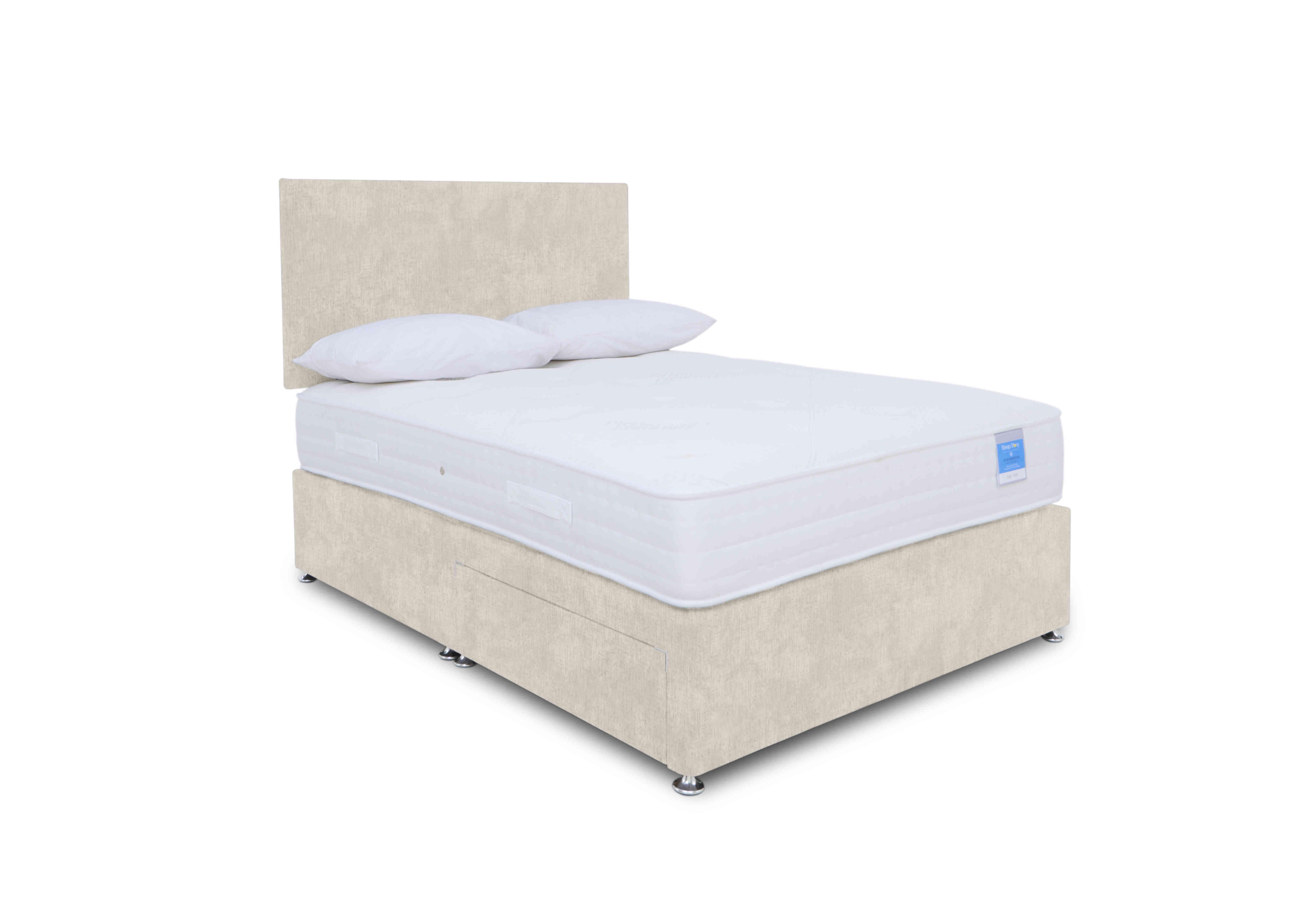 Ergosense Divan Set in Lace Ivory on Furniture Village