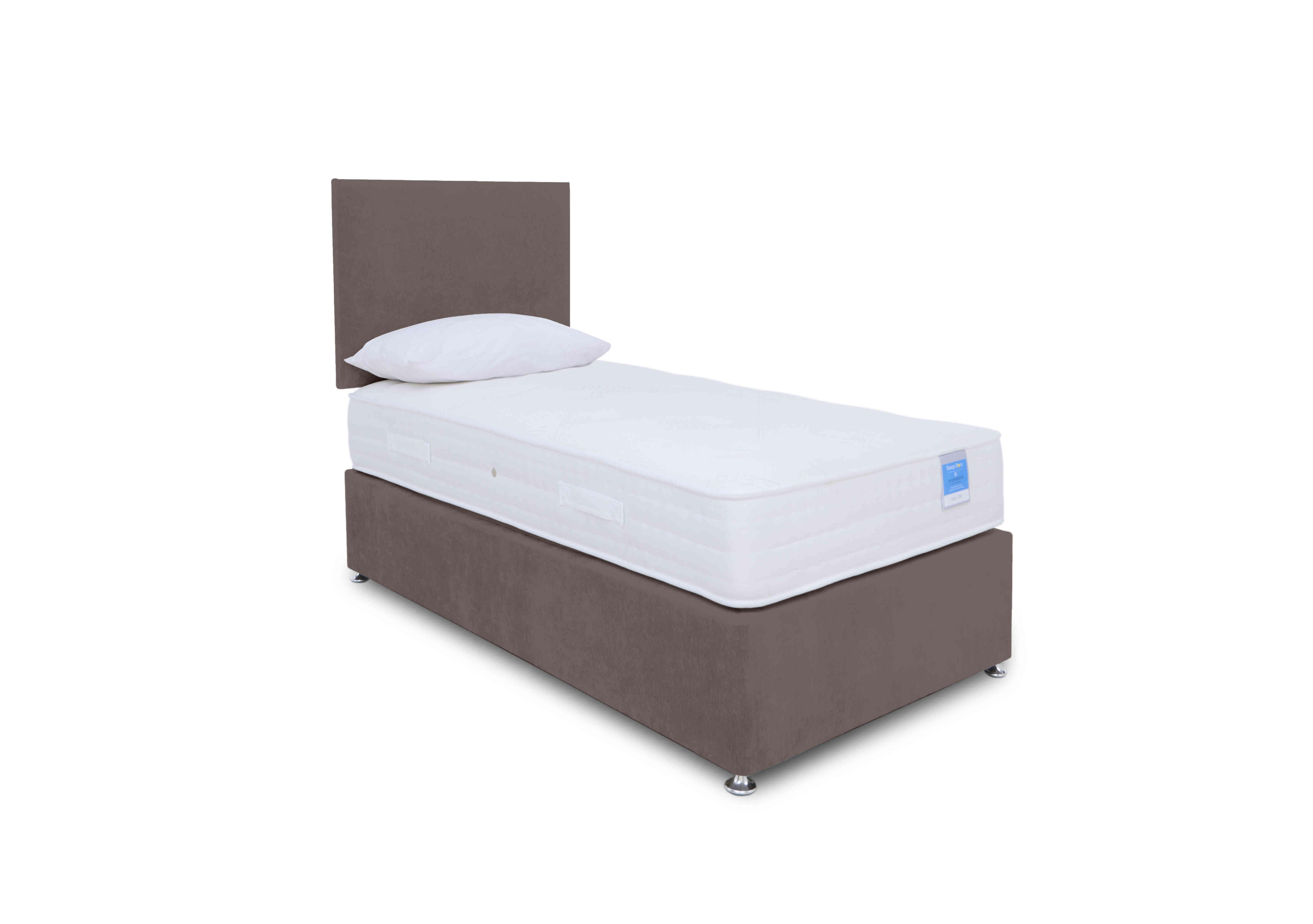 Ergosense Divan Set in Plush Mole on Furniture Village