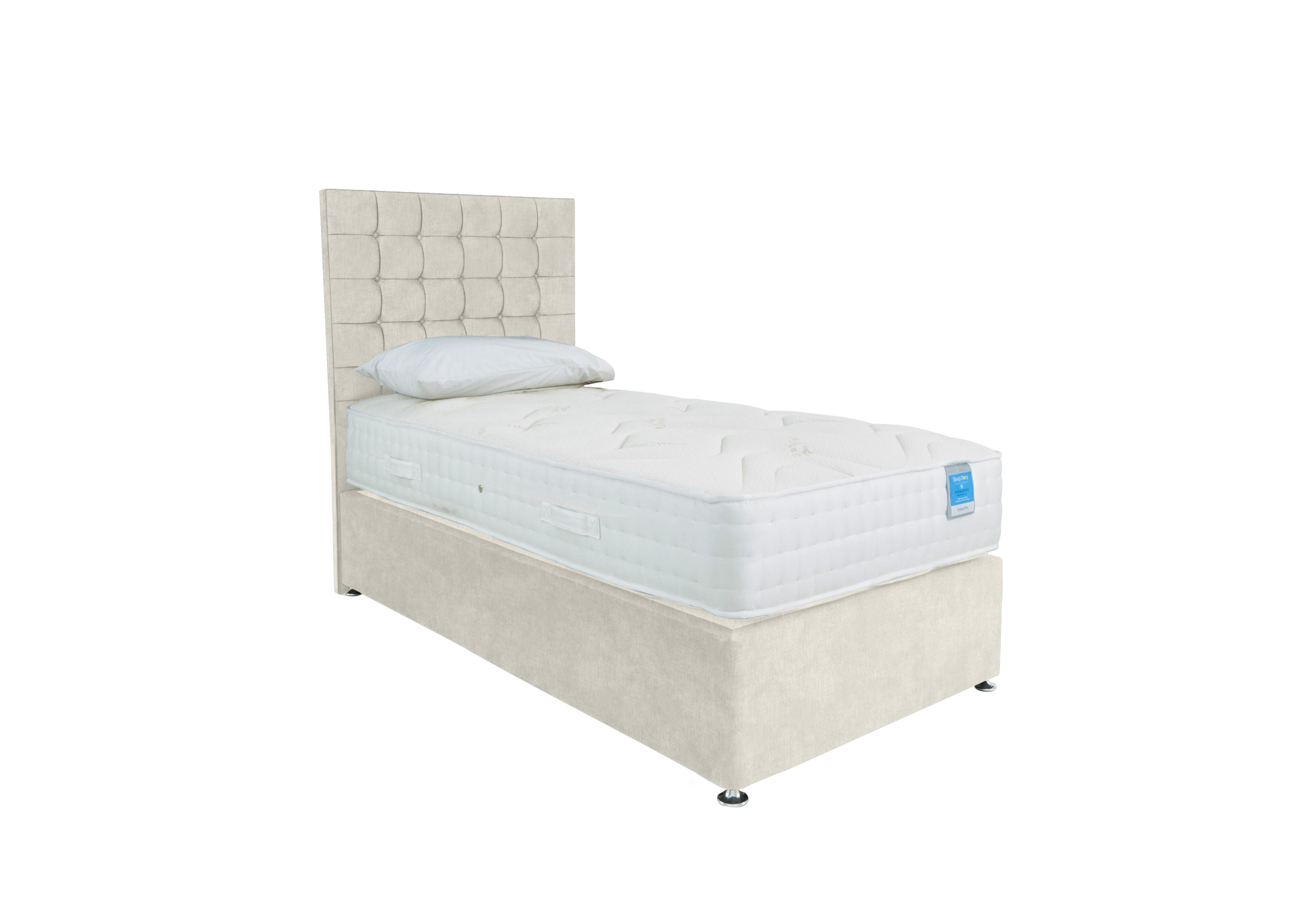 Deluxe Firm Divan Set in Lace Ivory on Furniture Village