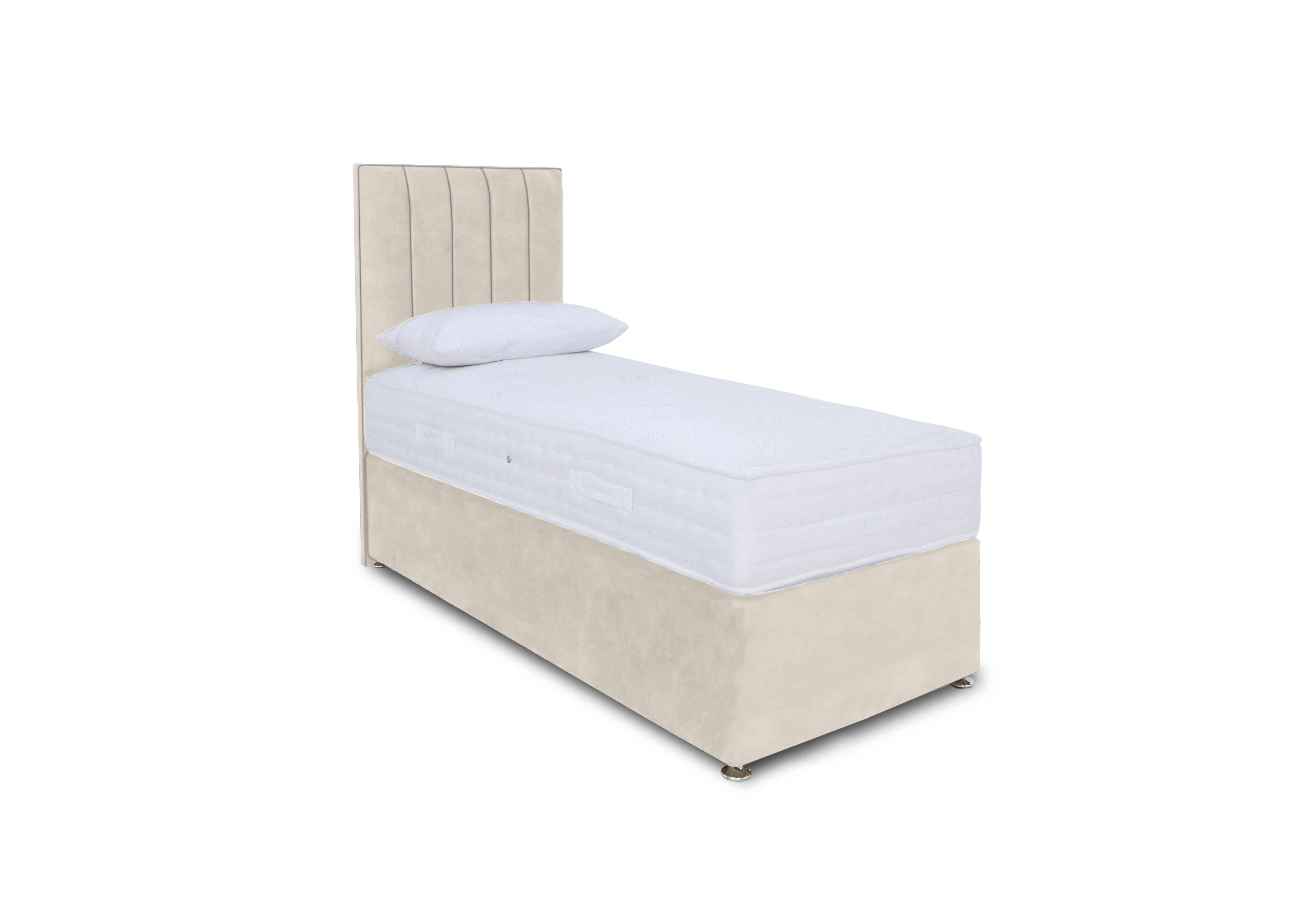 Memory Pocket Divan Set in Lace Ivory on Furniture Village